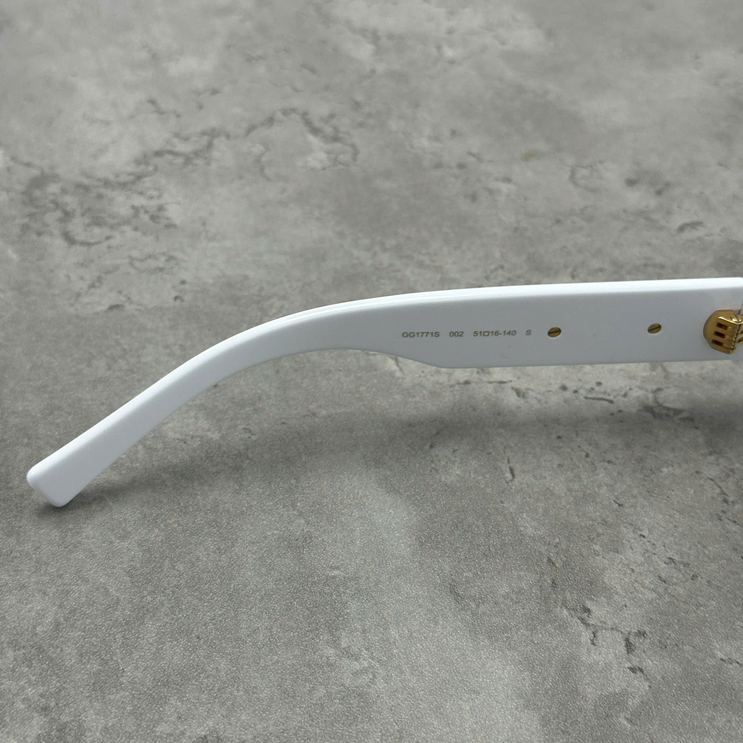 Gucci GUCCI GG1771S 002 Sunglasses WHITE Size ONE SIZE - 5 Thumbnail