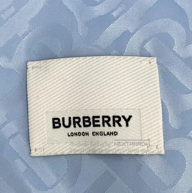Burberry Burberry Light Blue Nylon Women's Jacket. Size M / US 6-8 / IT 42-44 - 4 Thumbnail