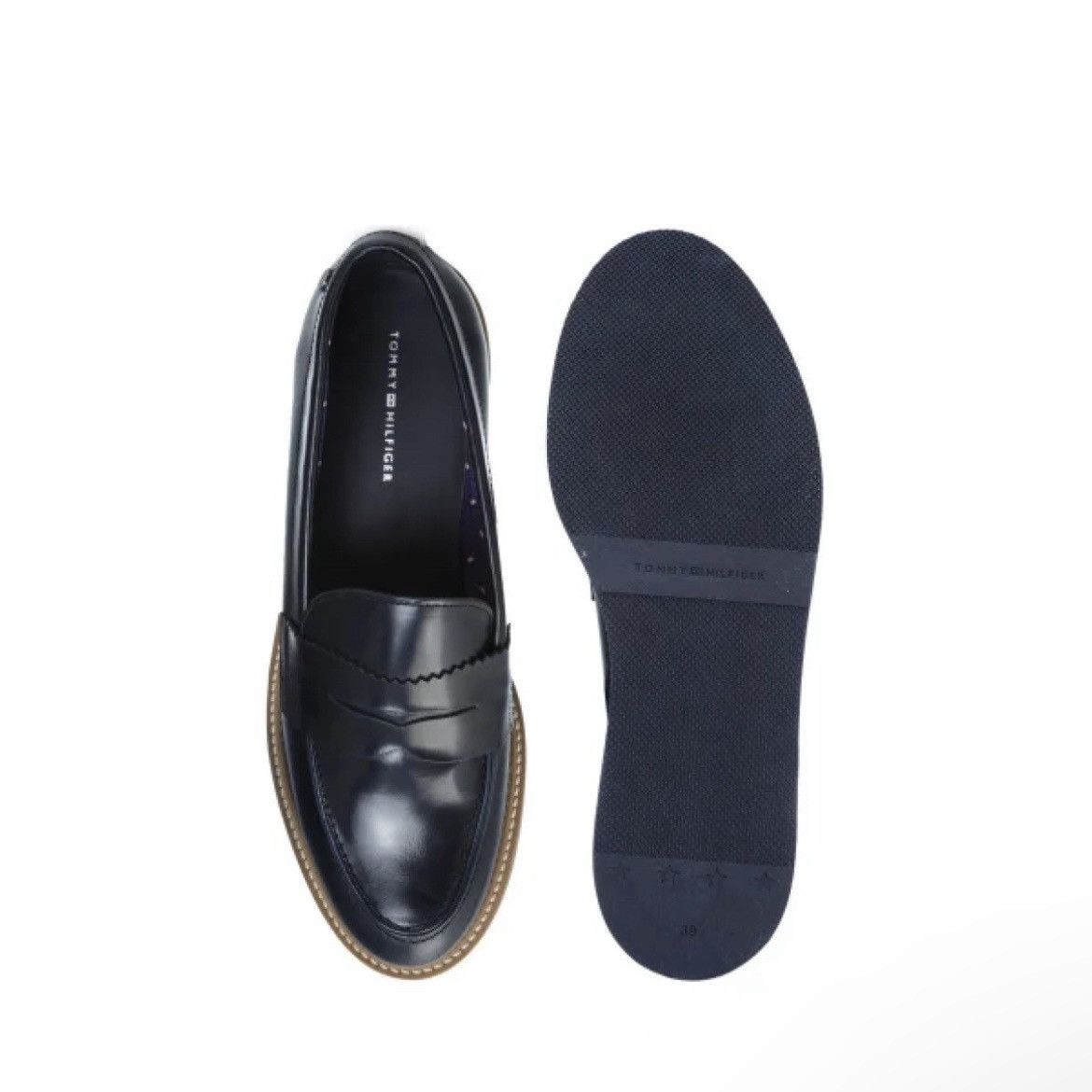 Tommy Hilfiger Leather loafers Size US 6 / IT 36 - 2 Thumbnail