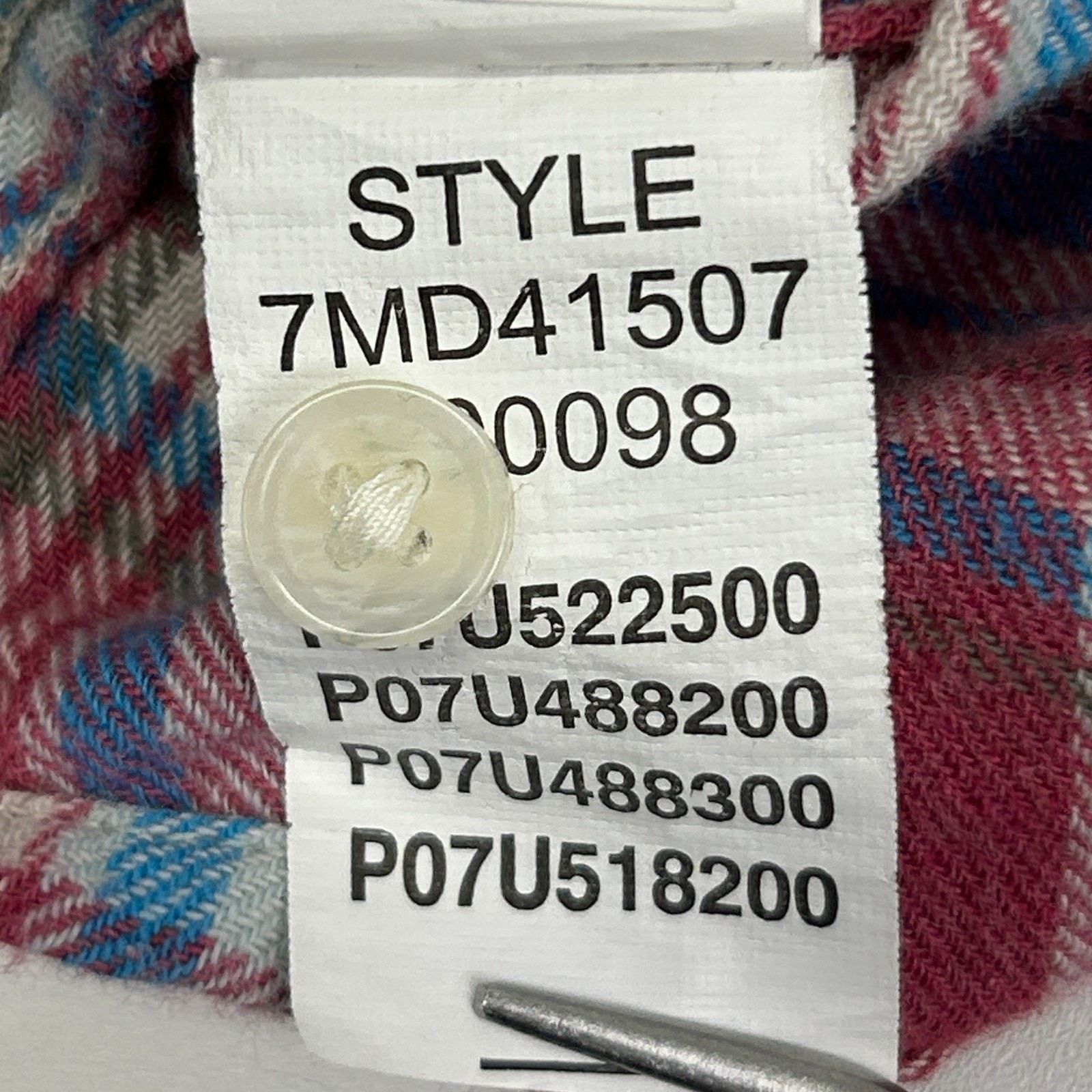 Lucky Brand Lucky Brand Pearl Snap Button Front Shirt Red Plaid 2XL XXL Size US XXL / EU 58 / 5 - 6 Thumbnail