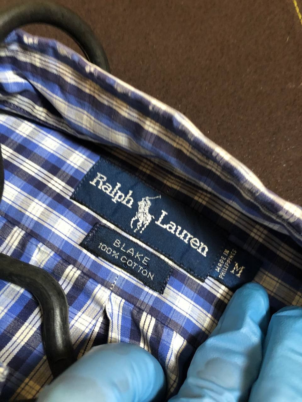 Polo Ralph Lauren Vintage Polo Ralph Lauren 90s Blake Cotton Shirt Plaid Size US M / EU 48-50 / 2 - 2 Thumbnail