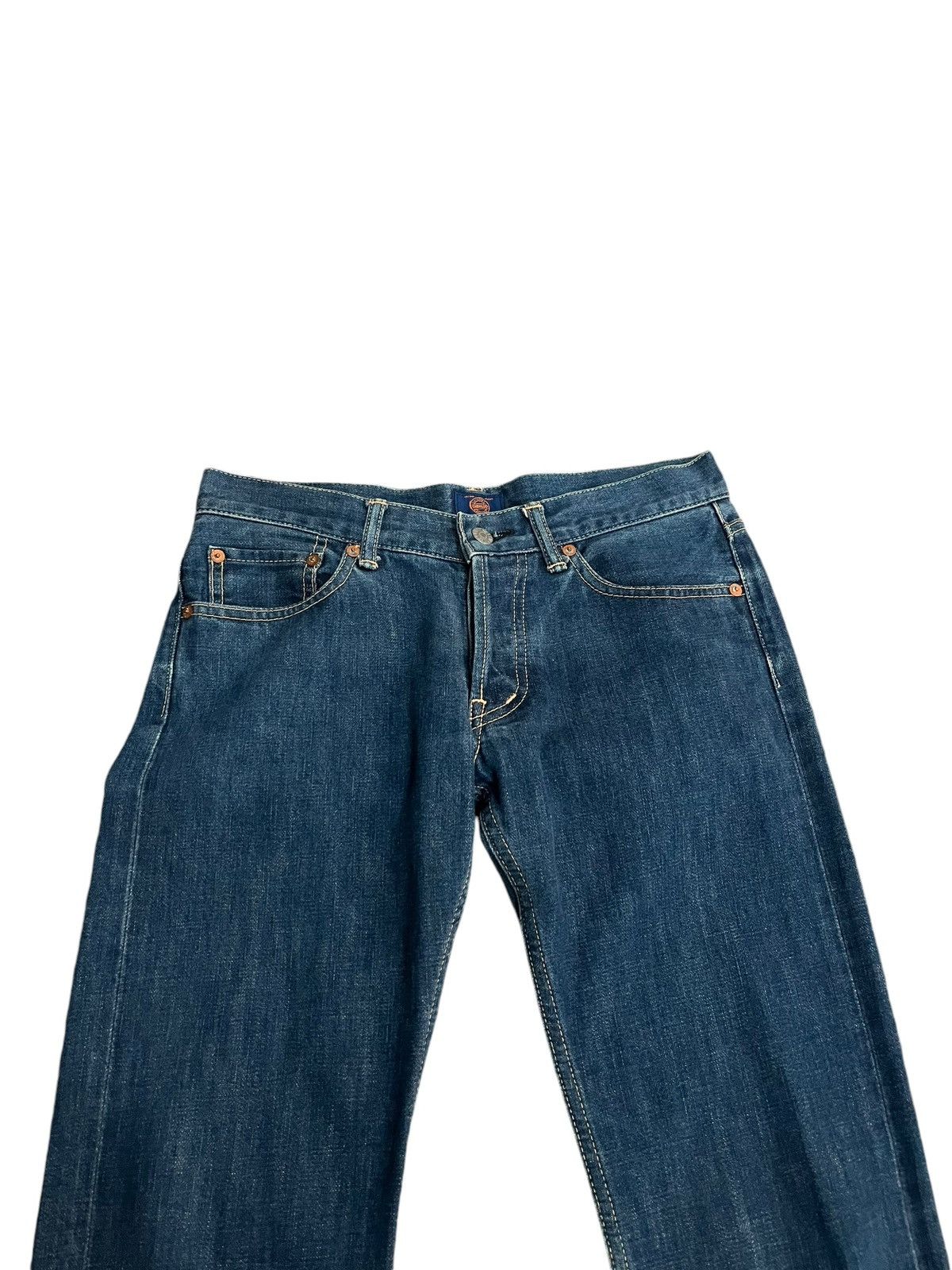 14th Addiction × Japanese Brand × OMNIGOD Vintage Omnigod Made in Japan jeans size 30 x 30 inches Size US 30 / EU 46 - 3 Thumbnail