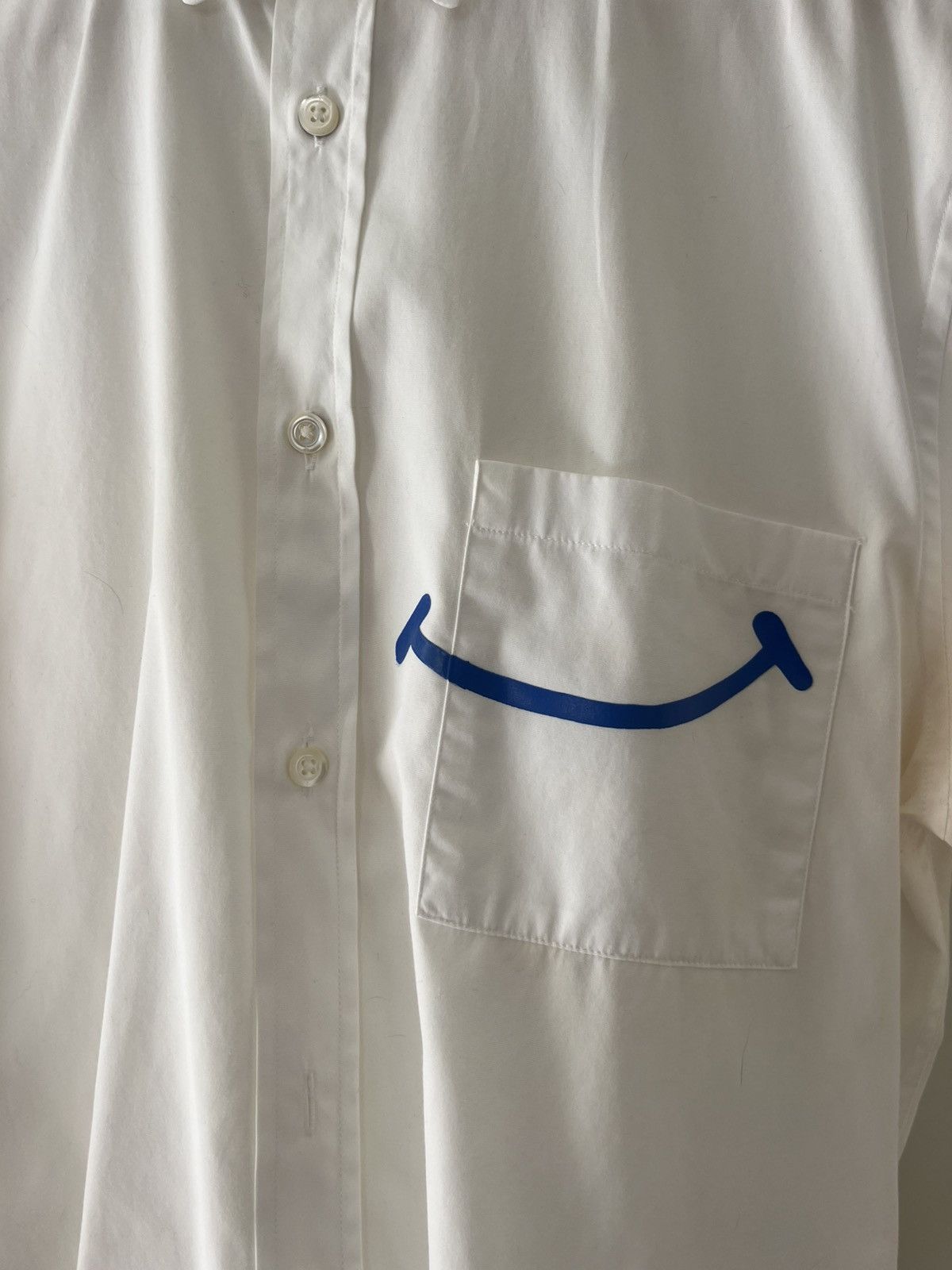 Commune De Paris White shirt with smile Size US S / EU 44-46 / 1 - 2 Thumbnail