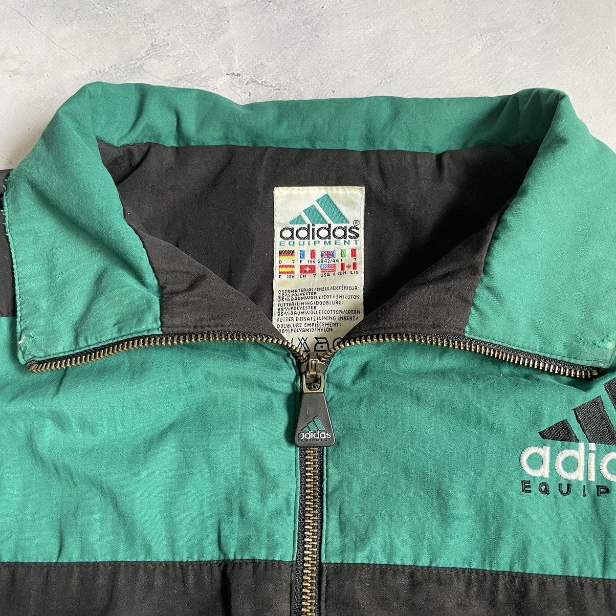 Adidas × Vintage Adidas Equipment Vintage Windstoper Truck Jacket 90s Size US L / EU 52-54 / 3 - 5 Thumbnail