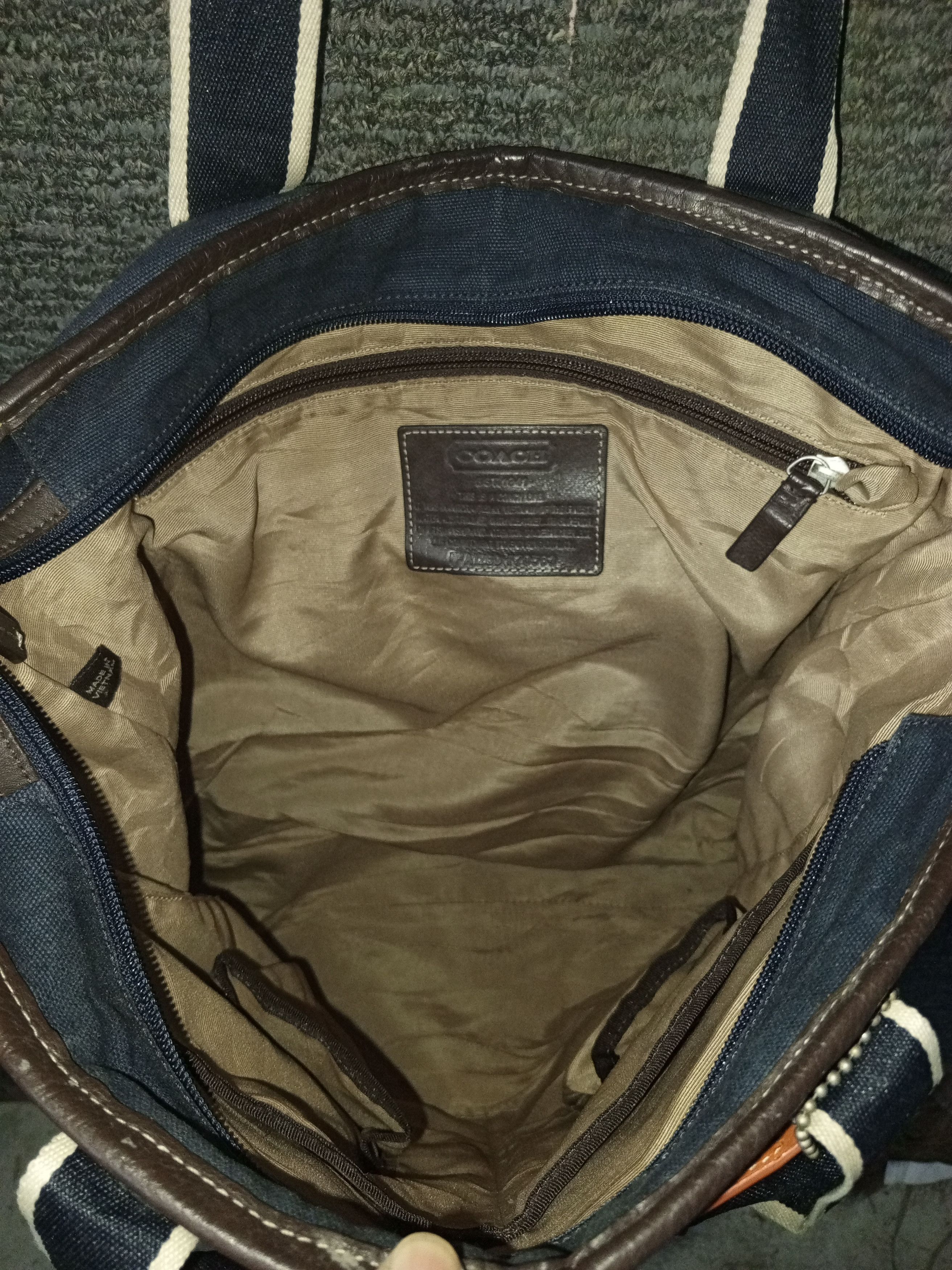 Coach COACH EST.1941 CANVAS TOTE BAG Size ONE SIZE - 10 Thumbnail