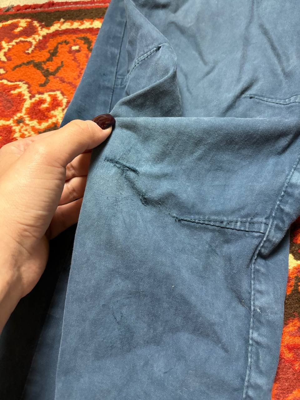 Handmade × Japanese Brand × Vintage Vintage Y2K E9 Rondo Slim Faded Women's Hand Made Pants Size US 32 / EU 48 - 7 Thumbnail