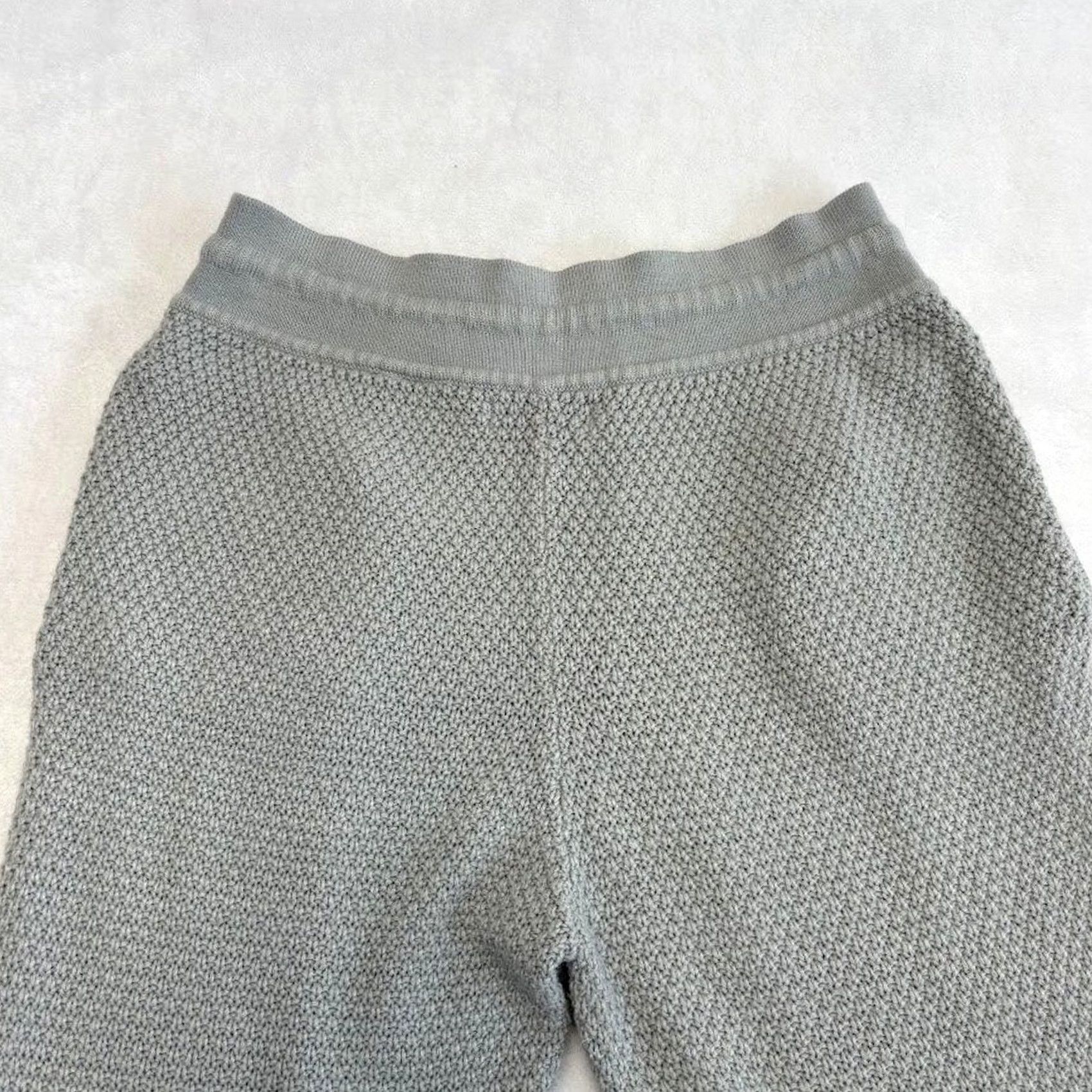 PrettyLittleThing PRETTYLITTLETHING Gray Textured Knit Jogger Sweatpants Women S Size S Size S / US 4 / IT 40 - 7 Thumbnail
