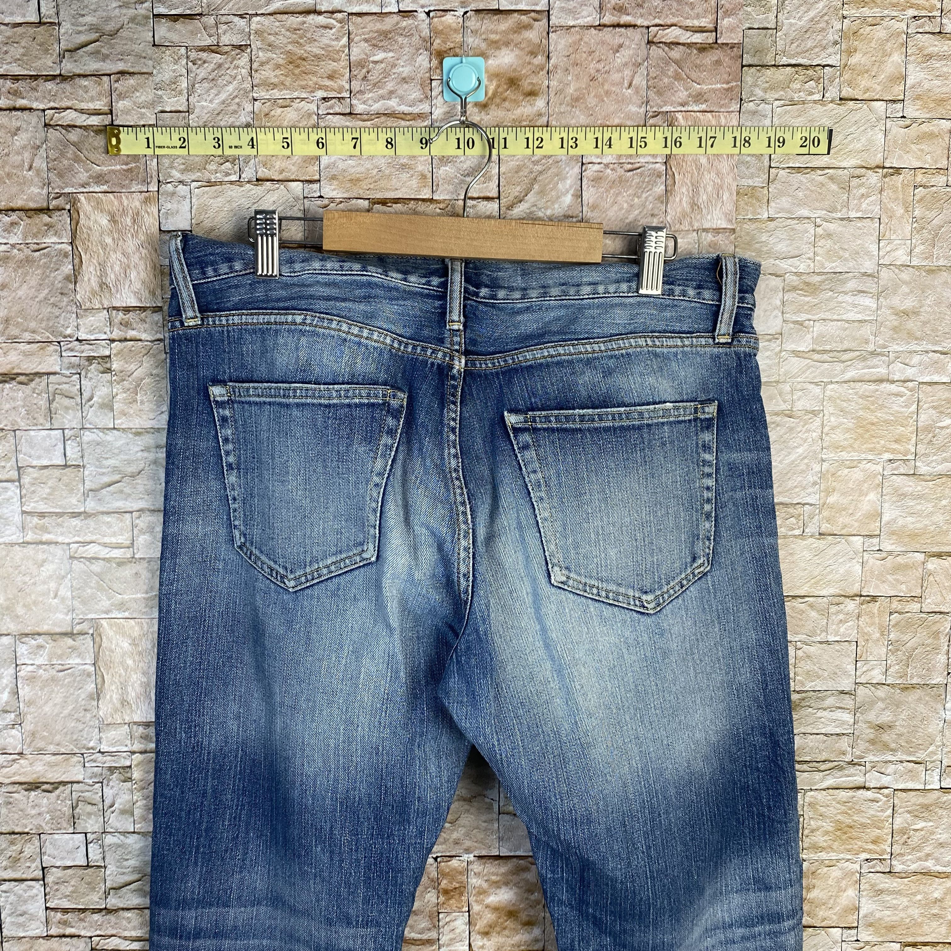 Uniqlo Uniqlo Boyfriend Blue Denim Pants #7592 Size US 35 - 13 Thumbnail