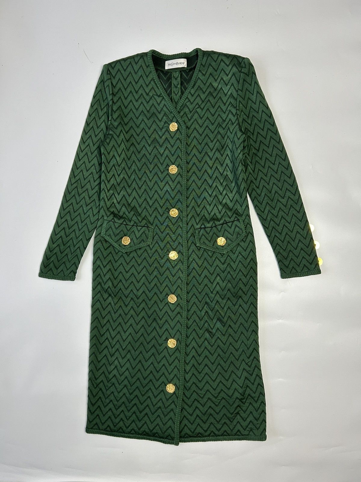 Designer × Yves Saint Laurent YVES SAINT LAURENT DRESS Size M / US 6-8 / IT 42-44 - 1 Thumbnail