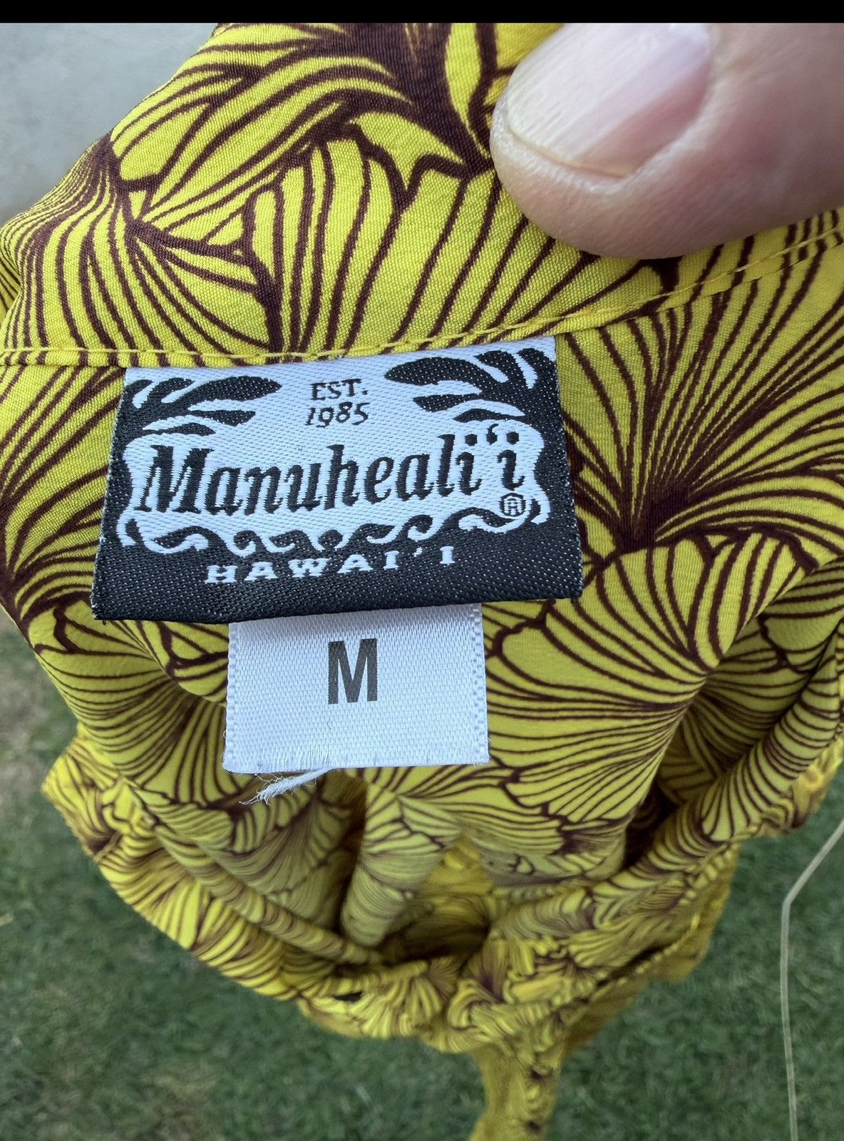 Other PreOwned Manuhealii Hawaiian Print Multicolored Men's M Size US M / EU 48-50 / 2 - 5 Thumbnail