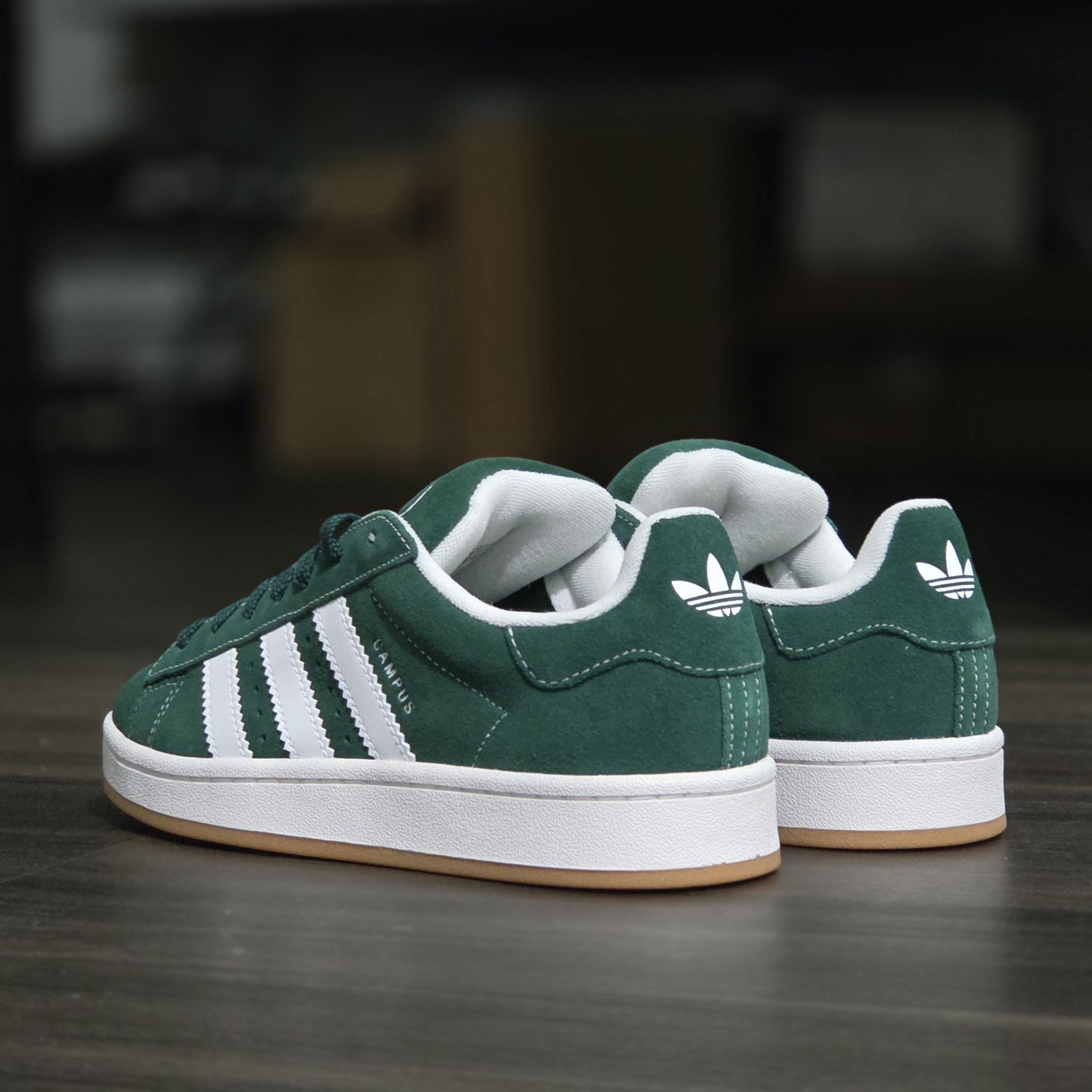 Adidas Adidas Campus 00s J IH7492 Dark Green White ,5.5 men 6.5 wmn Size US 5.5 / EU 38 - 12 Thumbnail