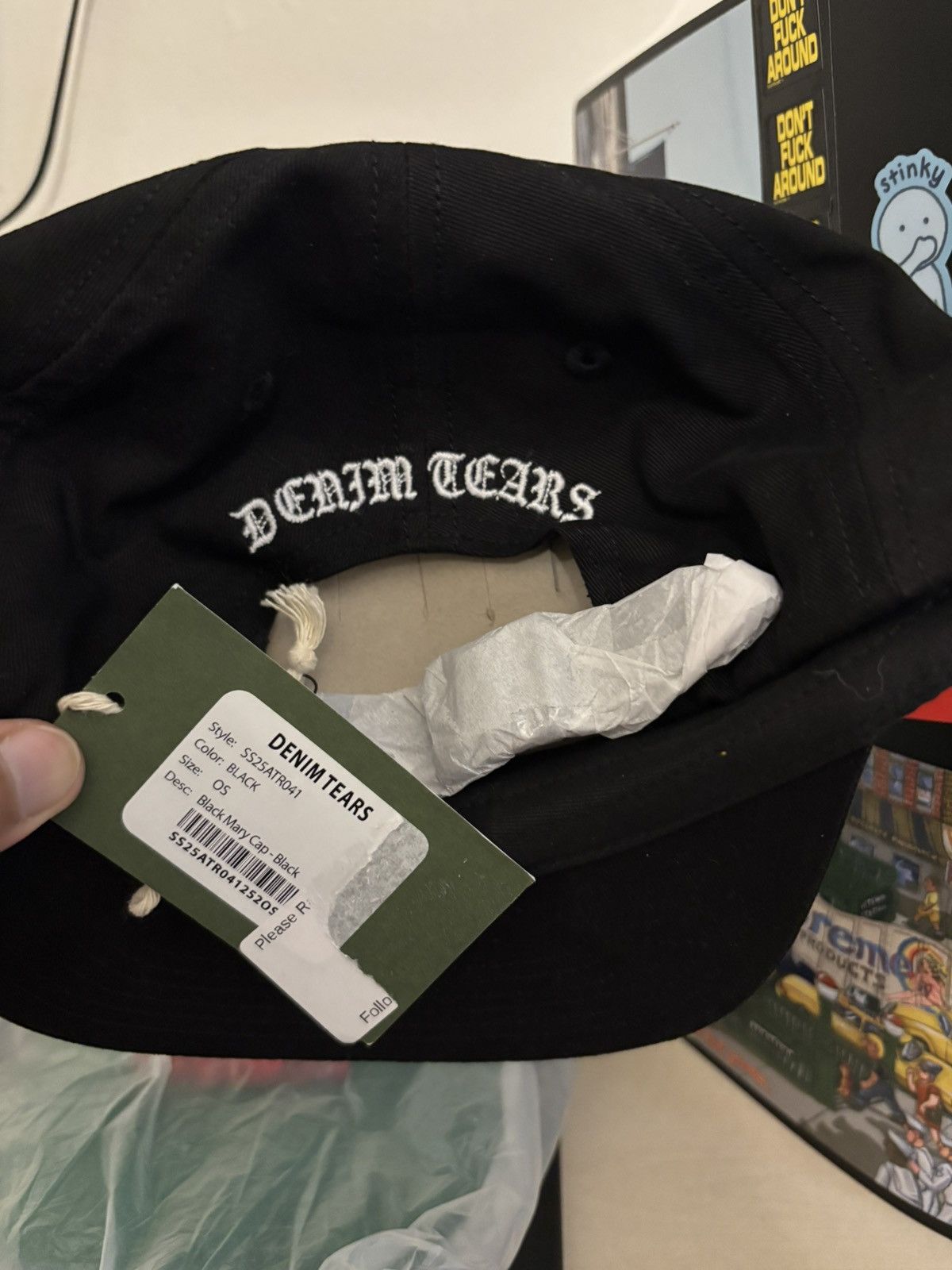 DENIM TEARS Denim Tears Hat Size ONE SIZE - 2 Thumbnail