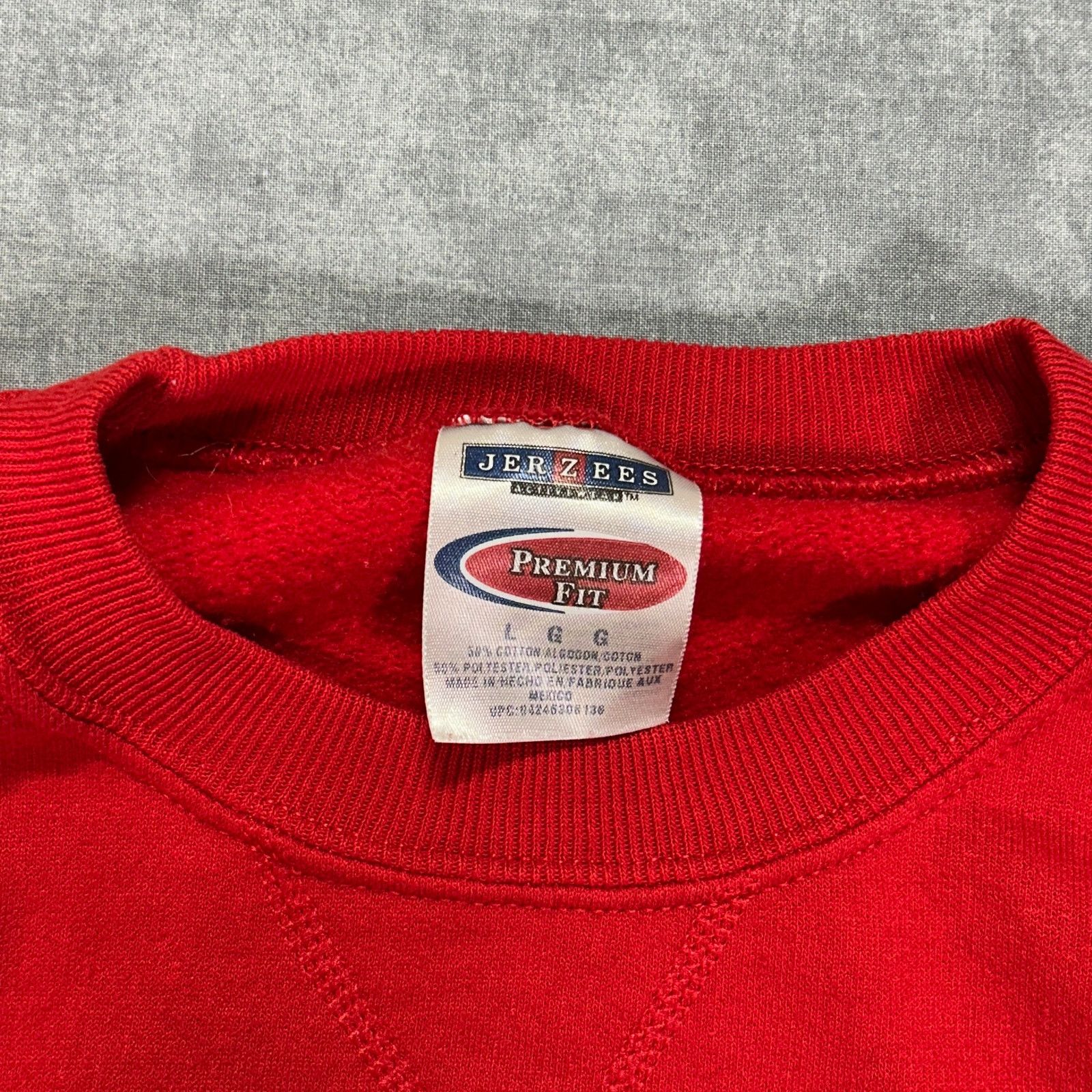 Jerzees VTG Y2K Jerzees minimalist casual blank sweatshirt mens L Size US L / EU 52-54 / 3 - 3 Thumbnail