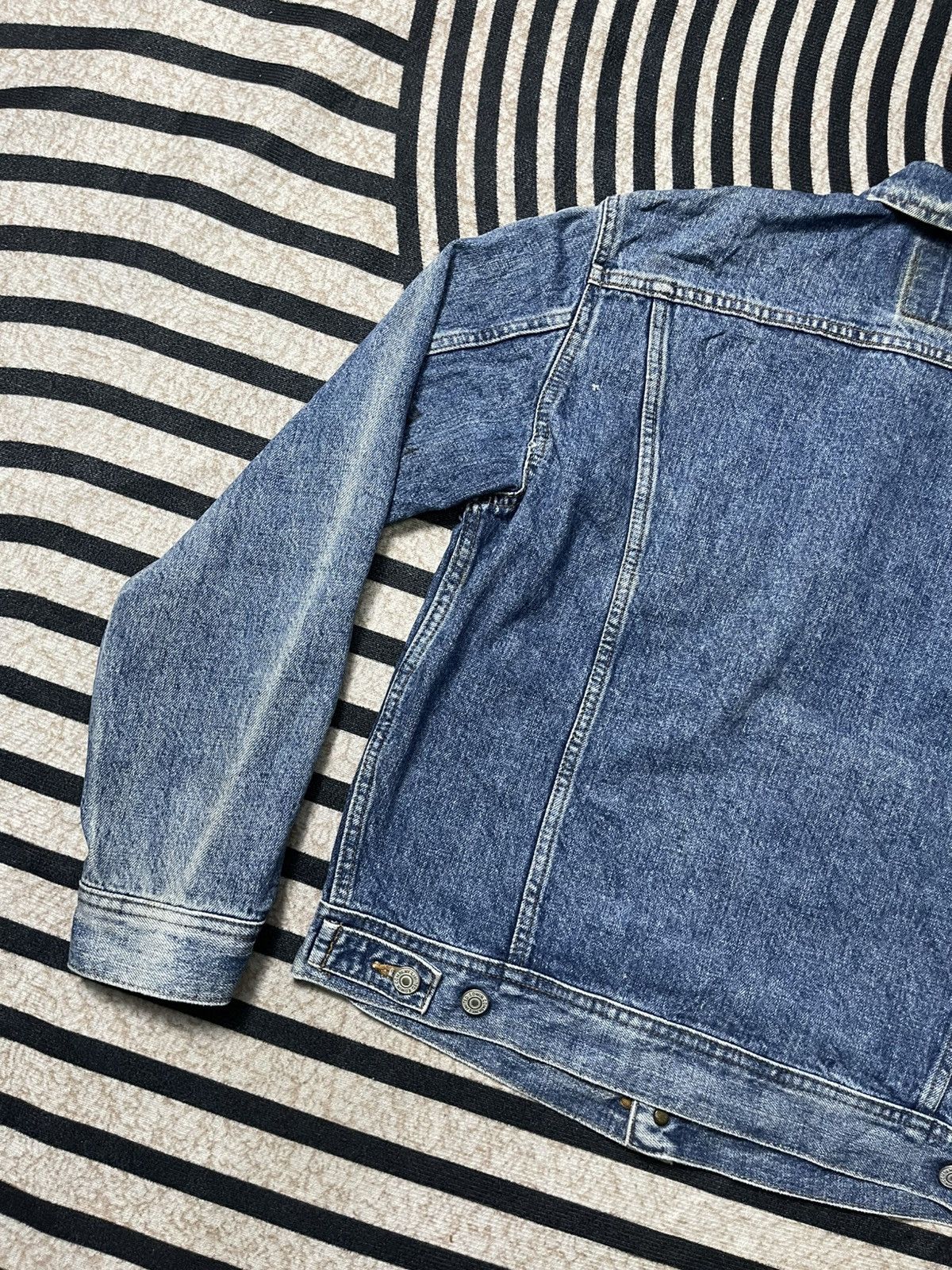 Edwin VINTAGE 90s EDWIN WESTERN DENIM JACKET Size US L / EU 52-54 / 3 - 15 Thumbnail