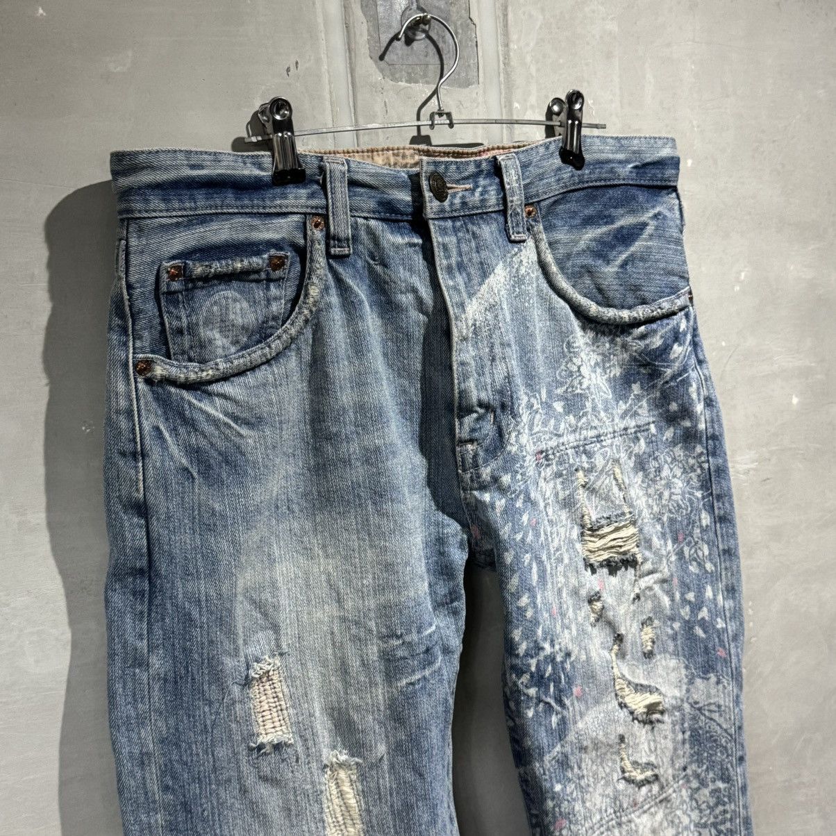 Japanese Brand vintage japanese brand buden karakuri tamashi design Size US 34 / EU 50 - 5 Thumbnail
