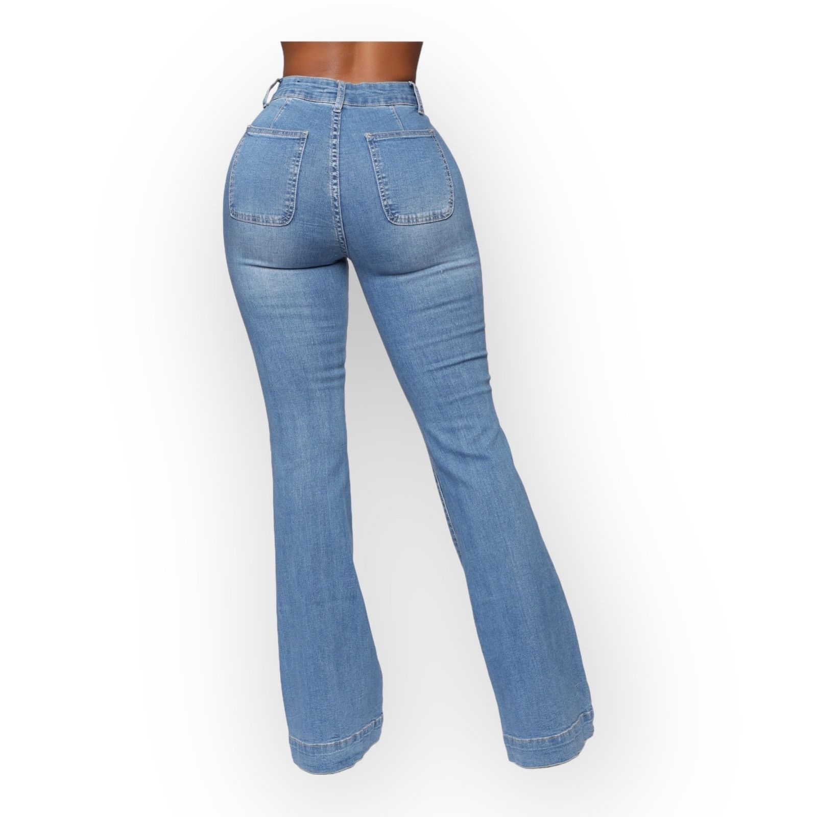 Kohl's Fashion Nova Paige High Rise Flared Jeans Size 29" - 8 Thumbnail