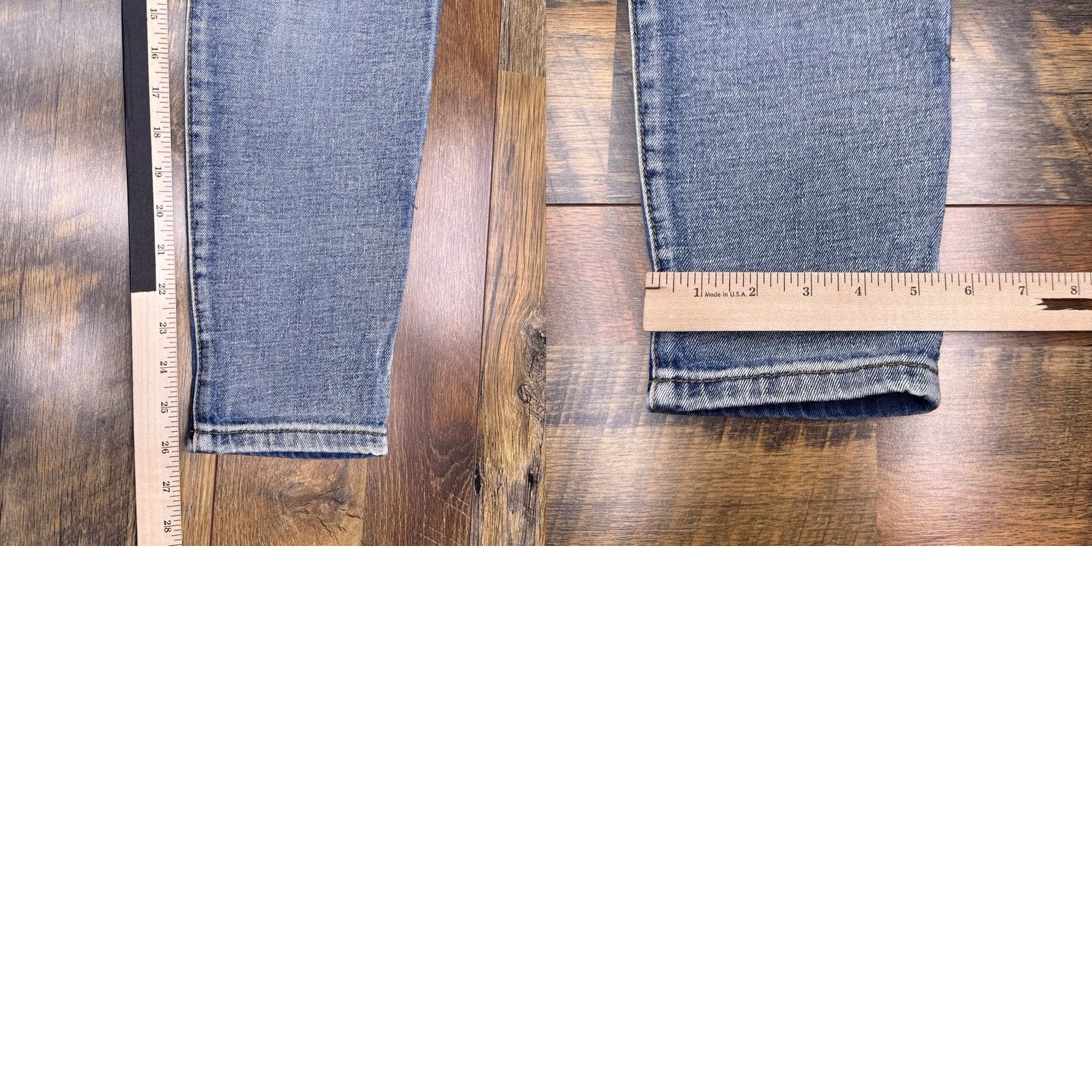 Vintage Rewash Jeans Main Point City High Rise Mom 3 26 Distressed Stretch Denim 26 in 5-Pocket Womens Girls Size 26" / US 2 / IT 38 - 9 Thumbnail