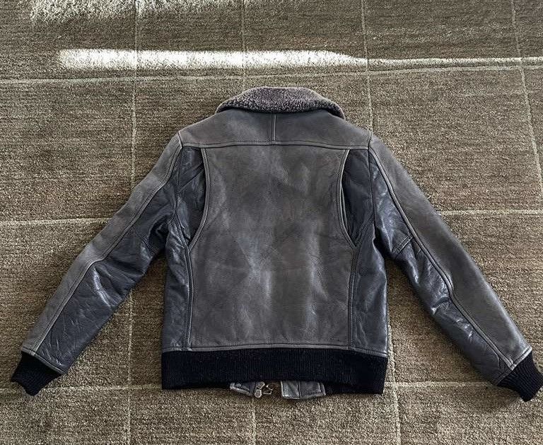 The Viridi-anne The Viridi-anne Shearling Leather Jacket Size US S / EU 44-46 / 1 - 2 Thumbnail