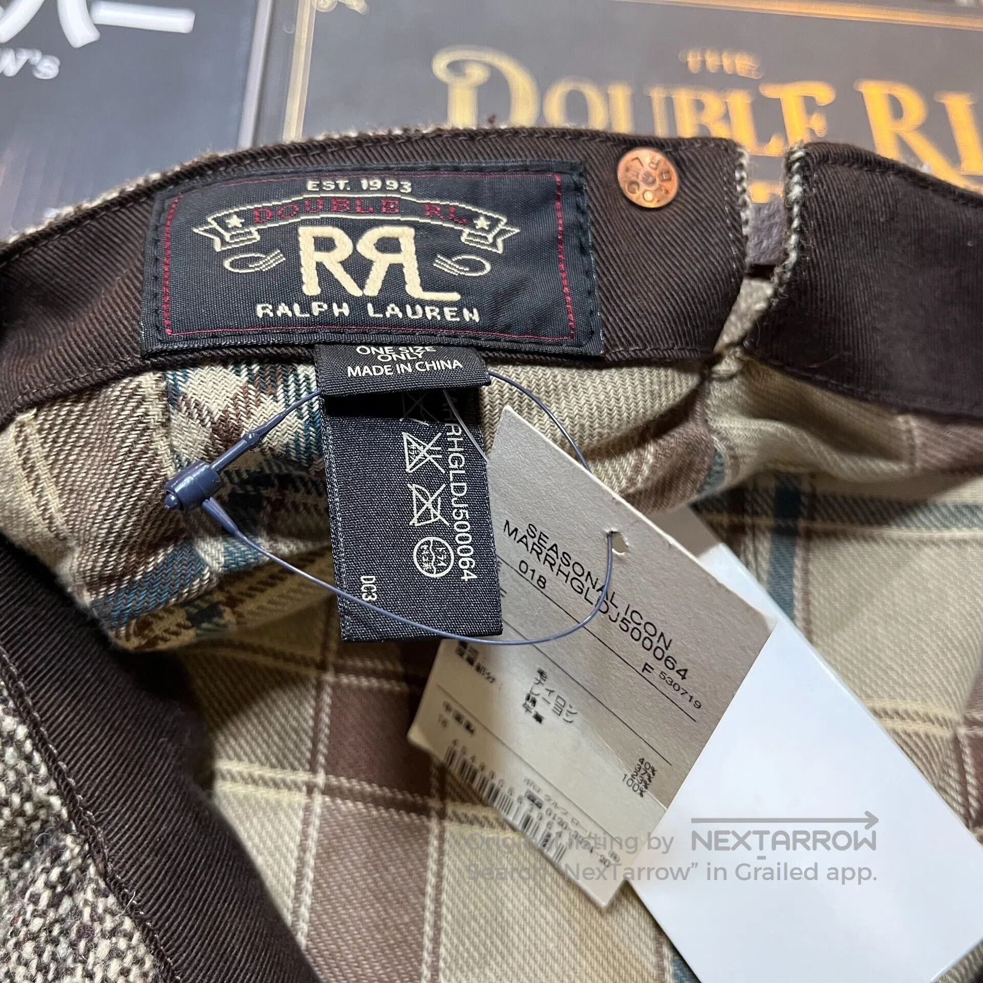RRL Ralph Lauren RRL Beret Hat by Ralph Lauren. Size ONE SIZE - 4 Thumbnail