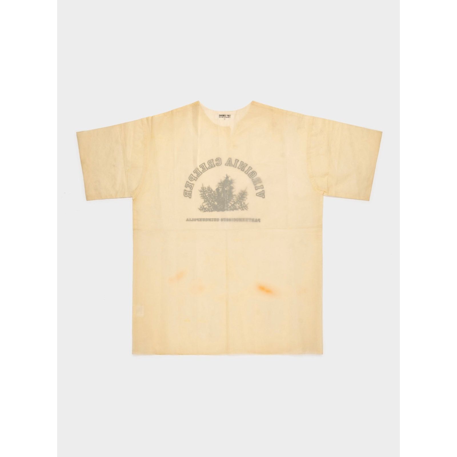 Raf Simons AW02 Virginia Creeper Latex Shirt Size US M / EU 48-50 / 2 - 3 Thumbnail