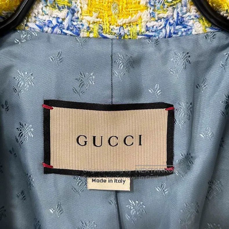 Gucci Gucci 23ss plaid tweed gold buckle small fragrance style j Size S / US 4 / IT 40 - 5 Thumbnail