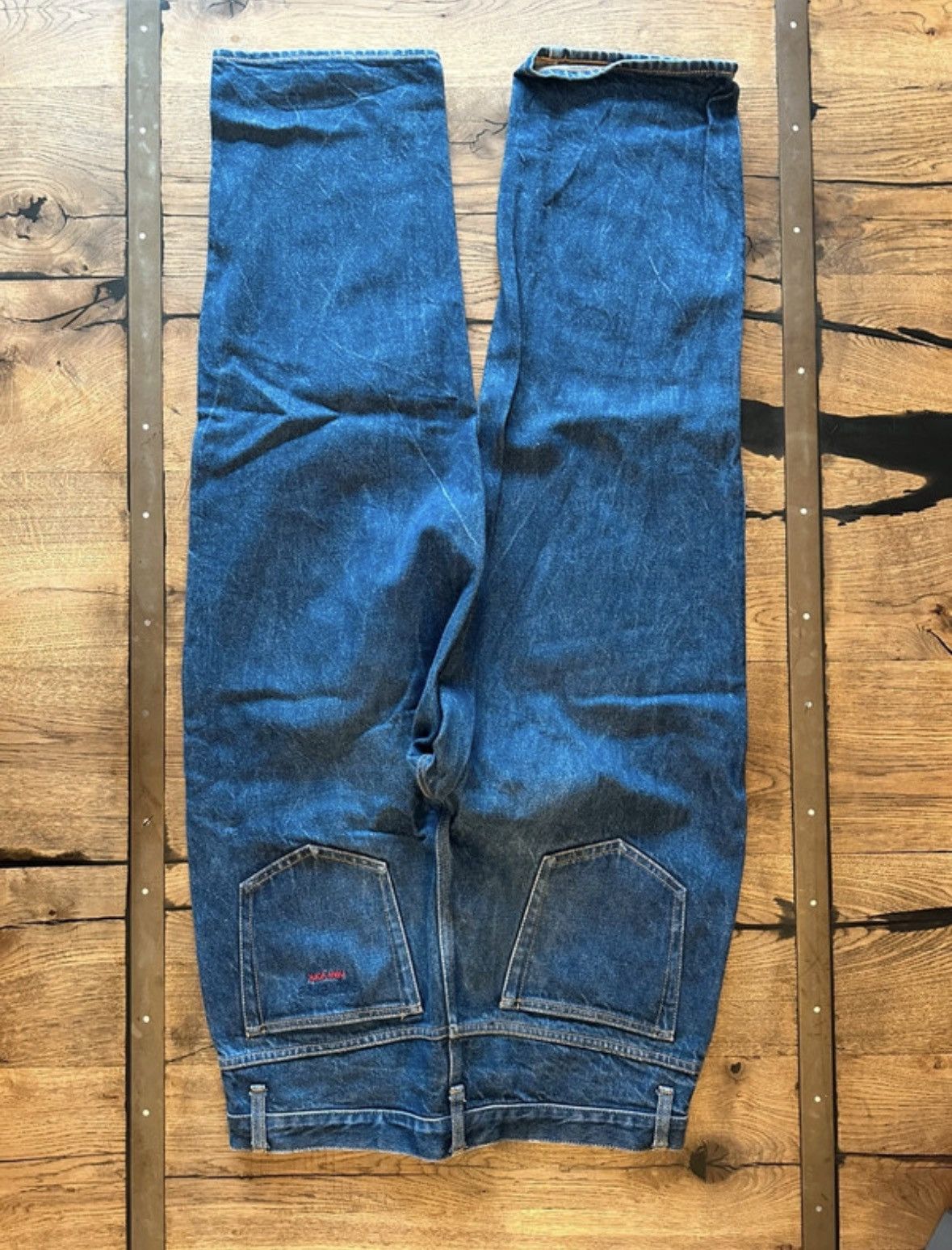Supreme Supreme Rigid Baggy Jeans Indigo Blue Size US 33 - 3 Thumbnail