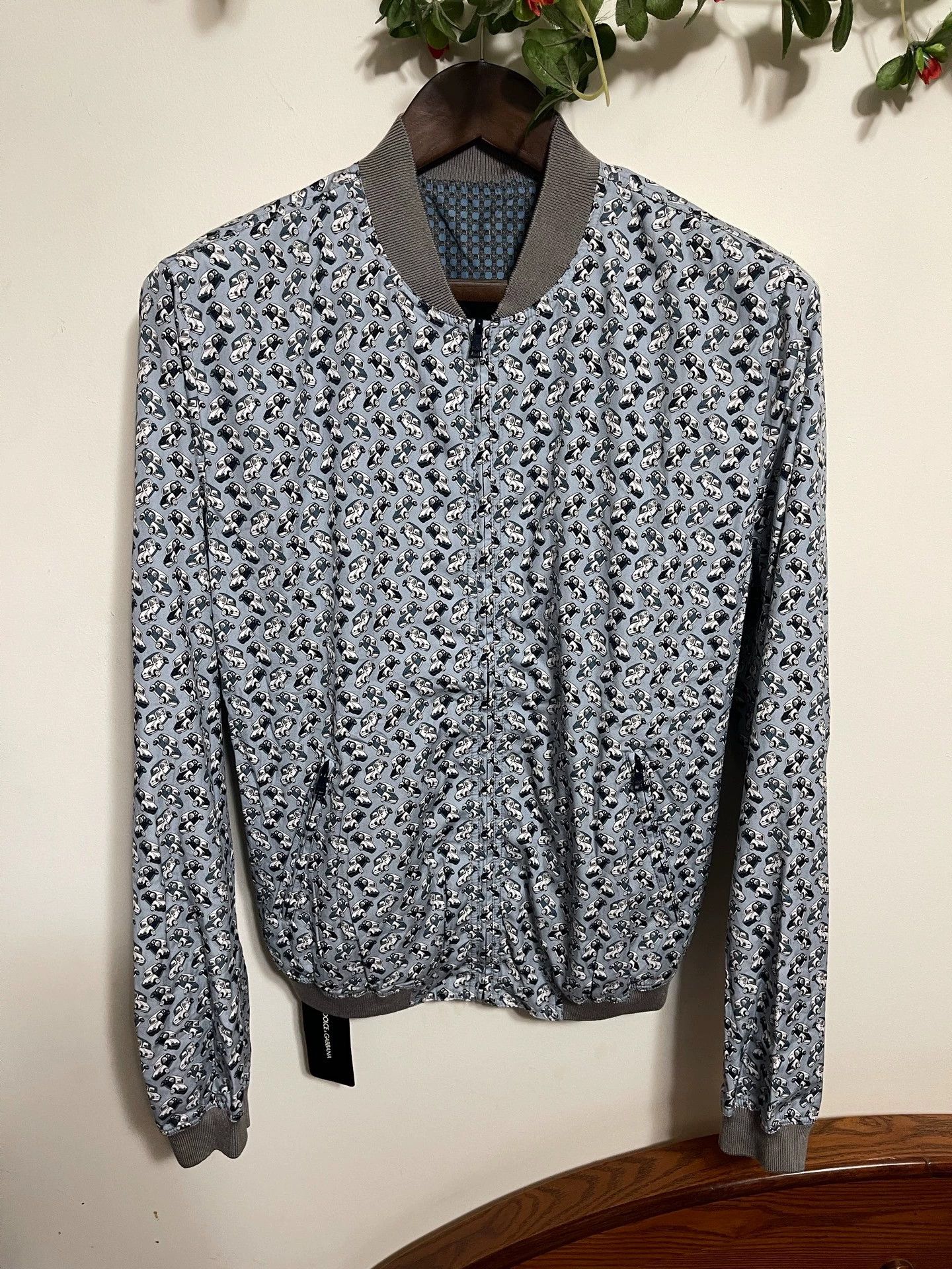 Dolce & Gabbana Dolce&Gabbana Double-Sided Slim Cotton Jacket 48 Size US M / EU 48-50 / 2 - 1 Thumbnail