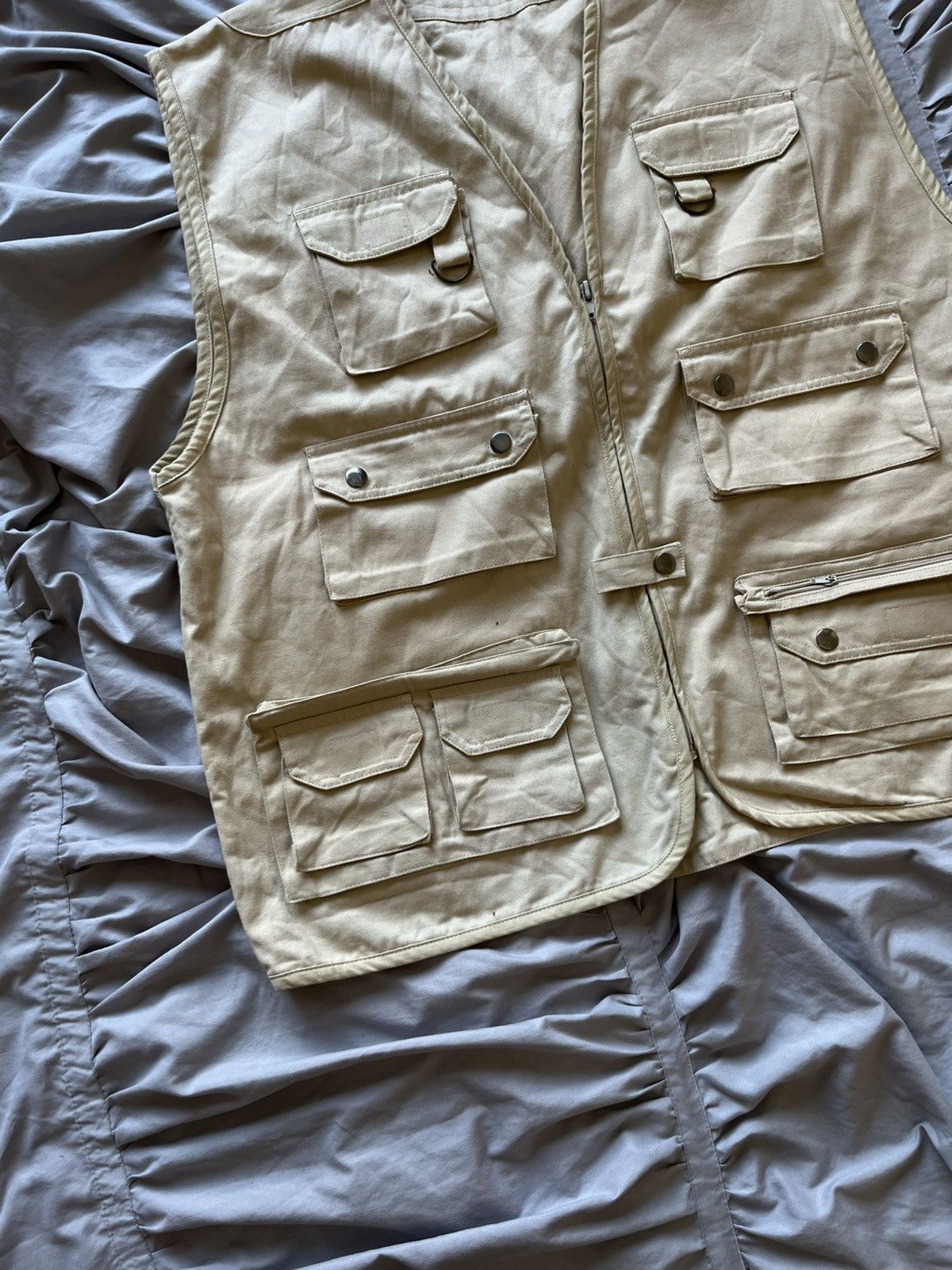 Vintage Vintage Utility Tactical Vest Avant Garde Military Archive Size US XL / EU 56 / 4 - 2 Thumbnail