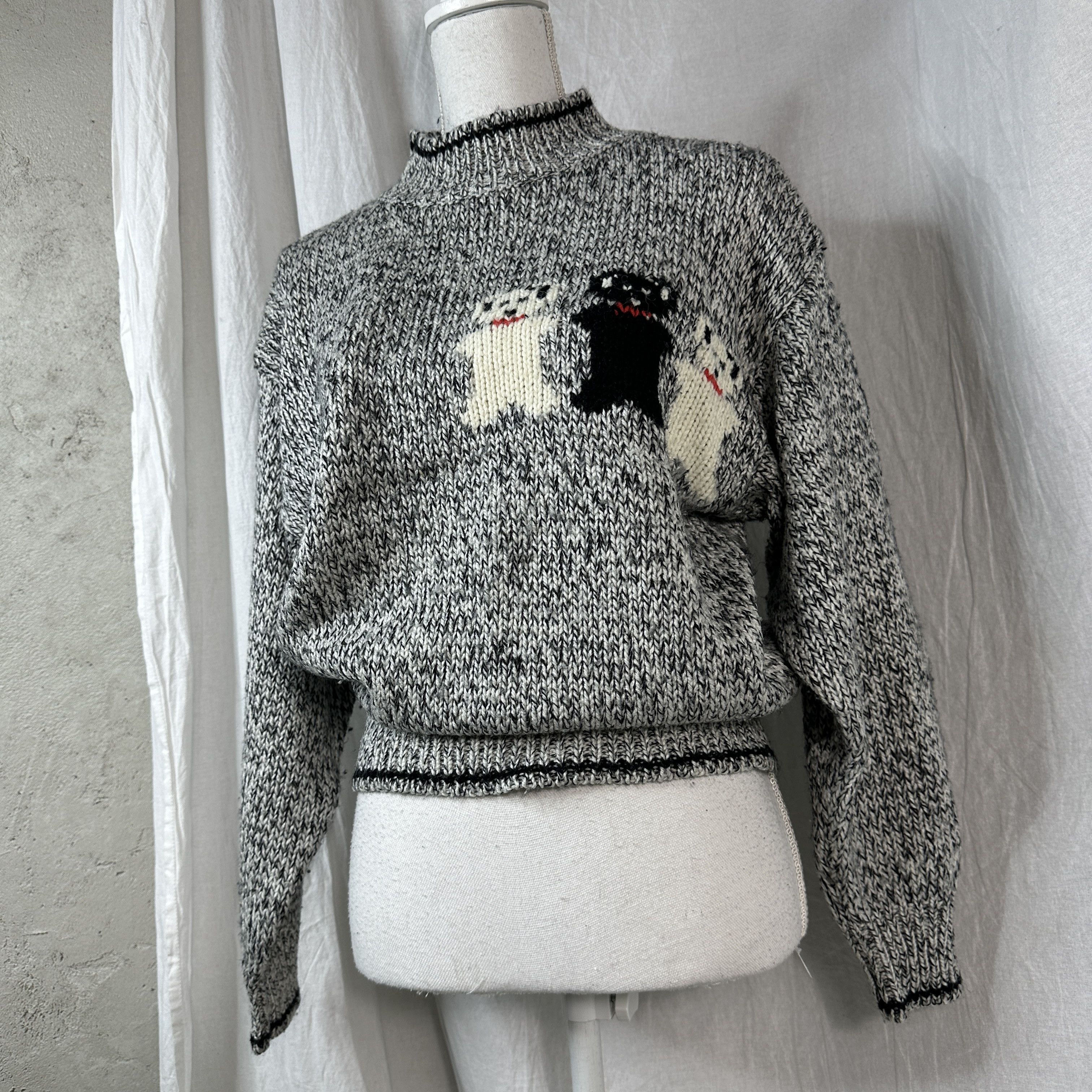 Vintage Vintage Teddy Bear Sweater Size M / US 6-8 / IT 42-44 - 5 Thumbnail