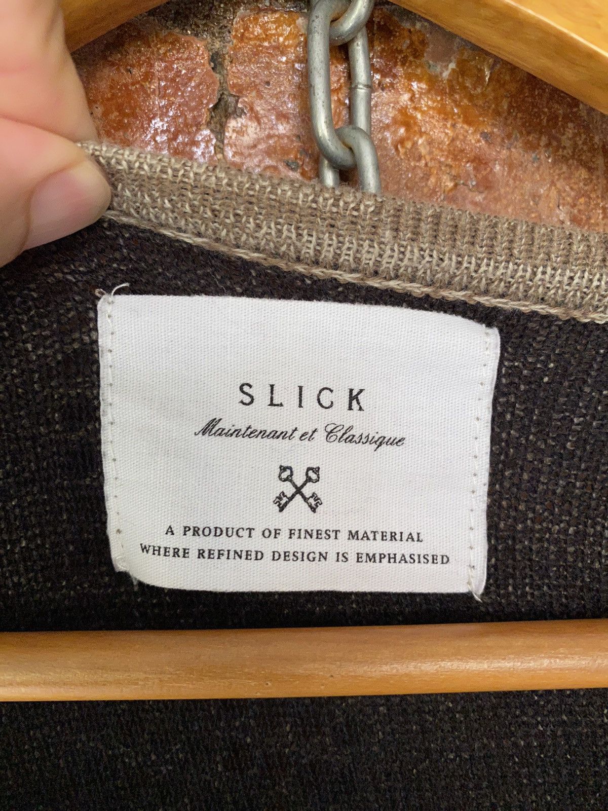 General Research × Japanese Brand × Slick SLICK Japan Mesh spider Web Knit Size US S / EU 44-46 / 1 - 19 Thumbnail