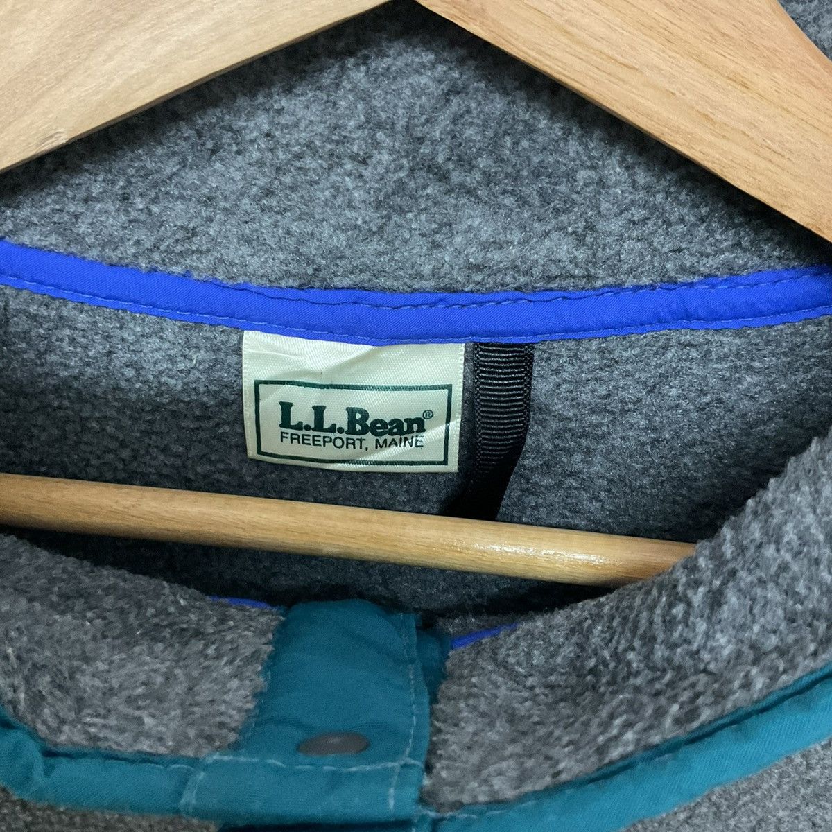 Japanese Brand × L.L. Bean × Vintage Rare LL Bean fleece sweatshirt Size US XL / EU 56 / 4 - 4 Thumbnail