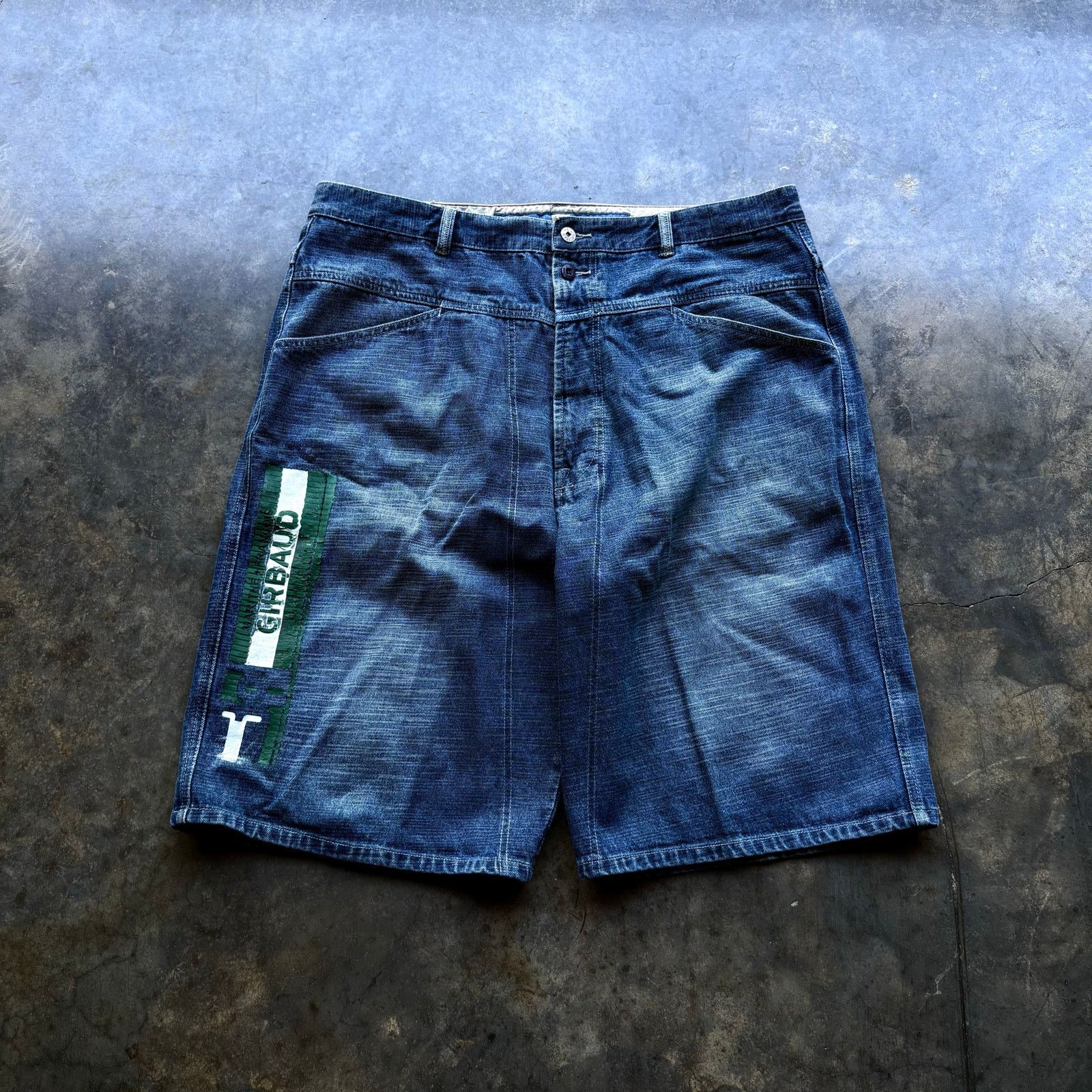 Rare Vintage Girbaud Baggy Denim Shorts