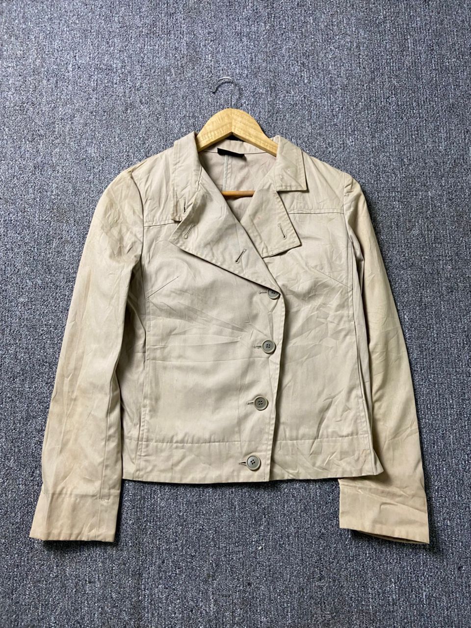 ATSURO TAYAMA A/T Atsuro Tayama Double Breasted Petite Jacket (191) Size XXS / US 00 / IT 34 - 1 Thumbnail
