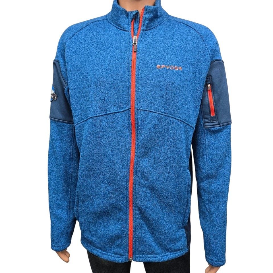 Spyder Spyder Empire Fleece Full Zip Jacket Zippered Pockets L Size US L / EU 52-54 / 3 - 7 Thumbnail