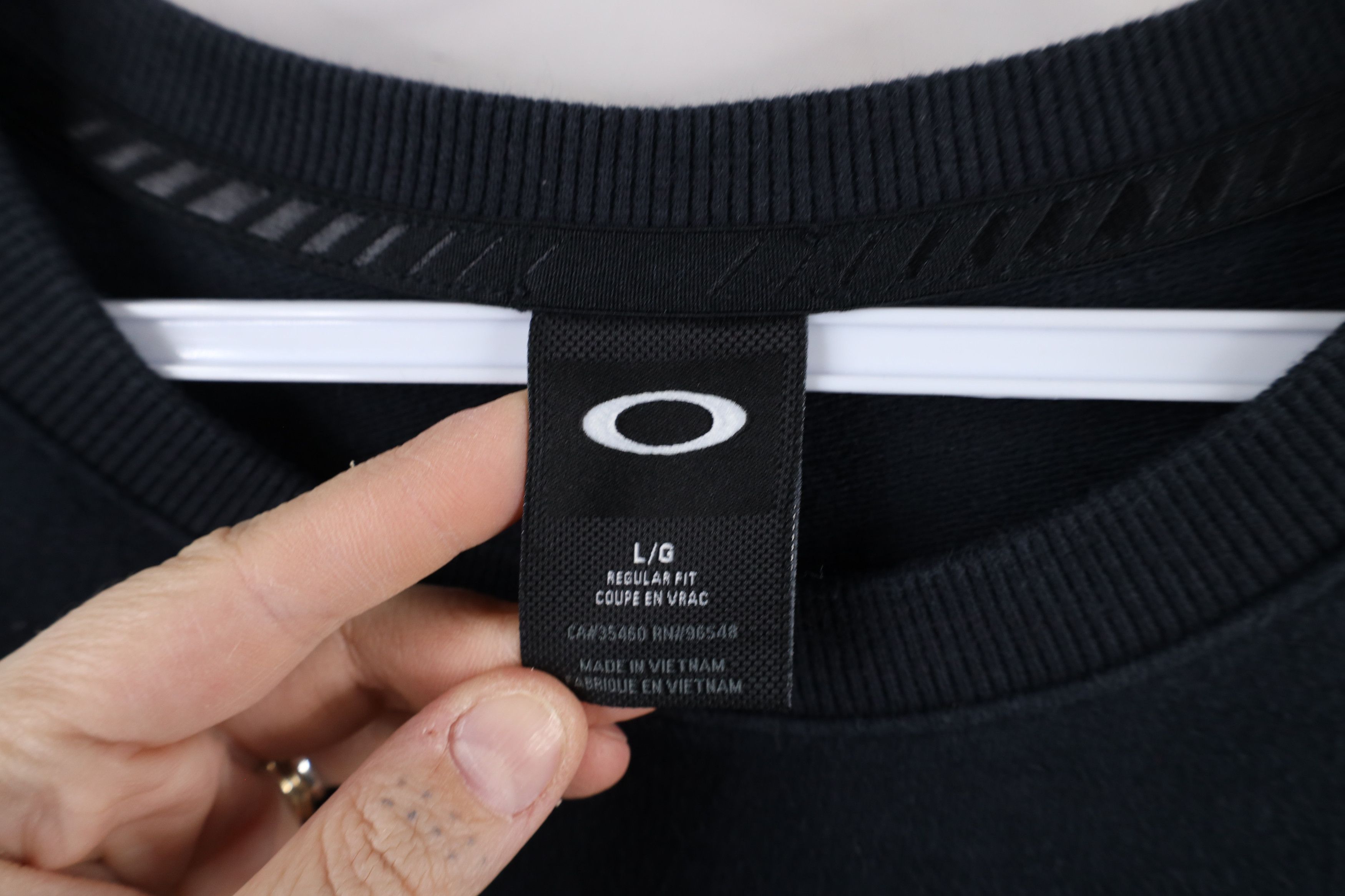 Oakley × Vintage Vintage Oakley Reflective O Logo French Terry Sweatshirt Size L / US 10 / IT 46 - 6 Thumbnail