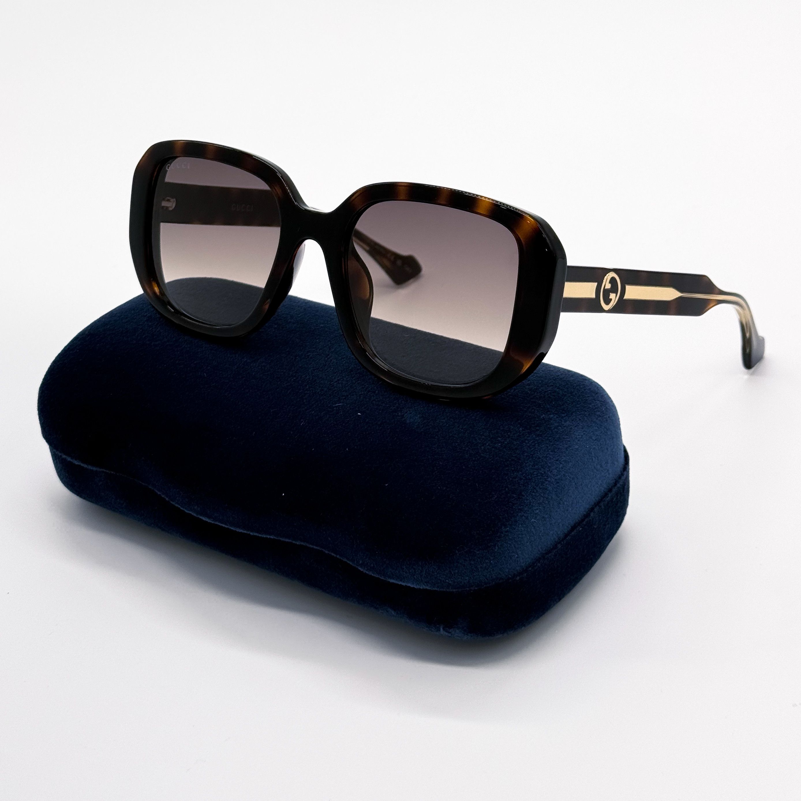 NEW GUCCI GG1557SK 002, HAVANA BROWN WOMEN SUNGLASSES GUCCI