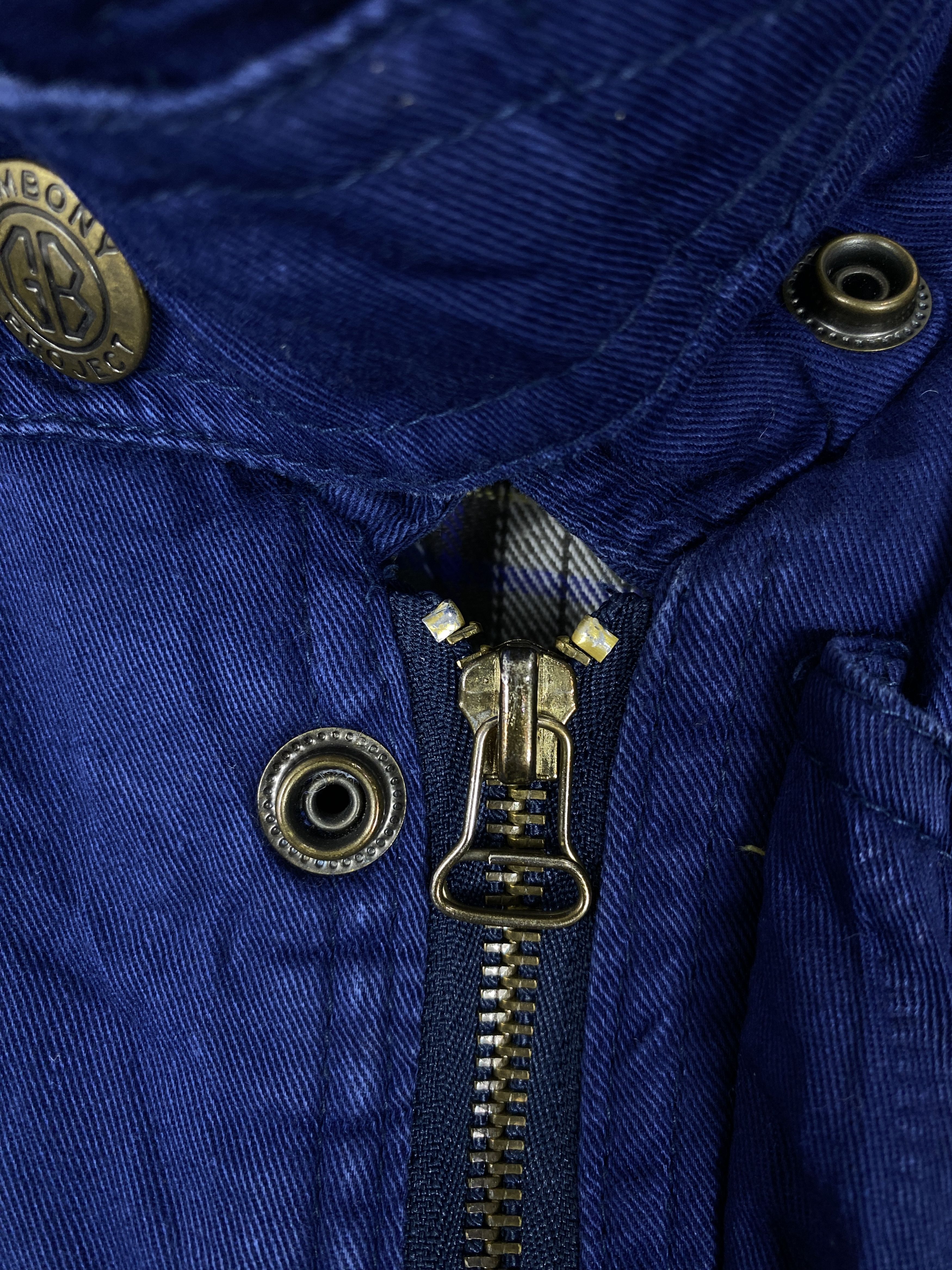 Japanese Brand Vintage Gembony Rugged Utility Flannel Lining Jacket J2183 Size US M / EU 48-50 / 2 - 4 Thumbnail