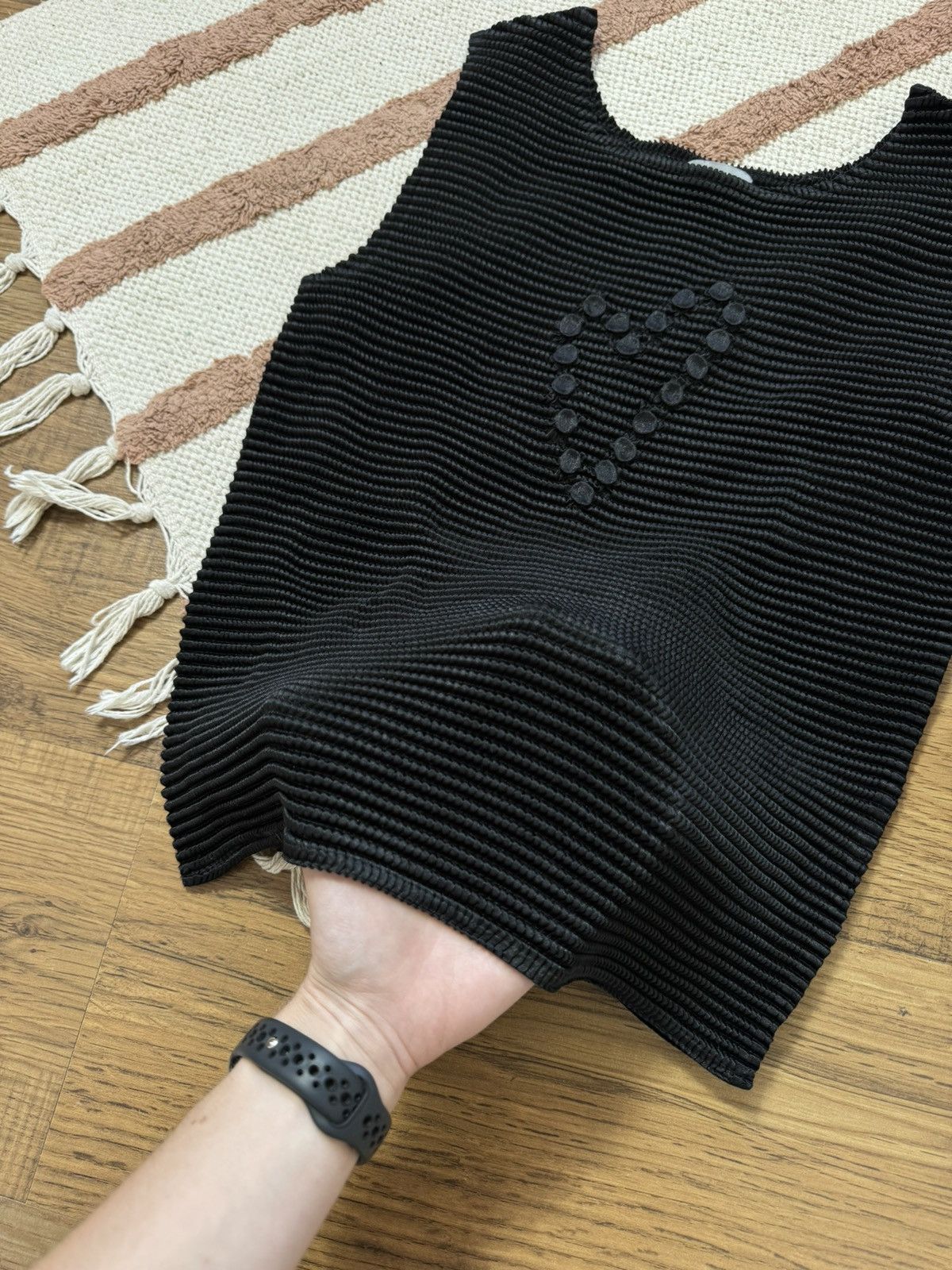 Vintage HEART PLEATED TANK TOP Size ONE SIZE - 3 Thumbnail