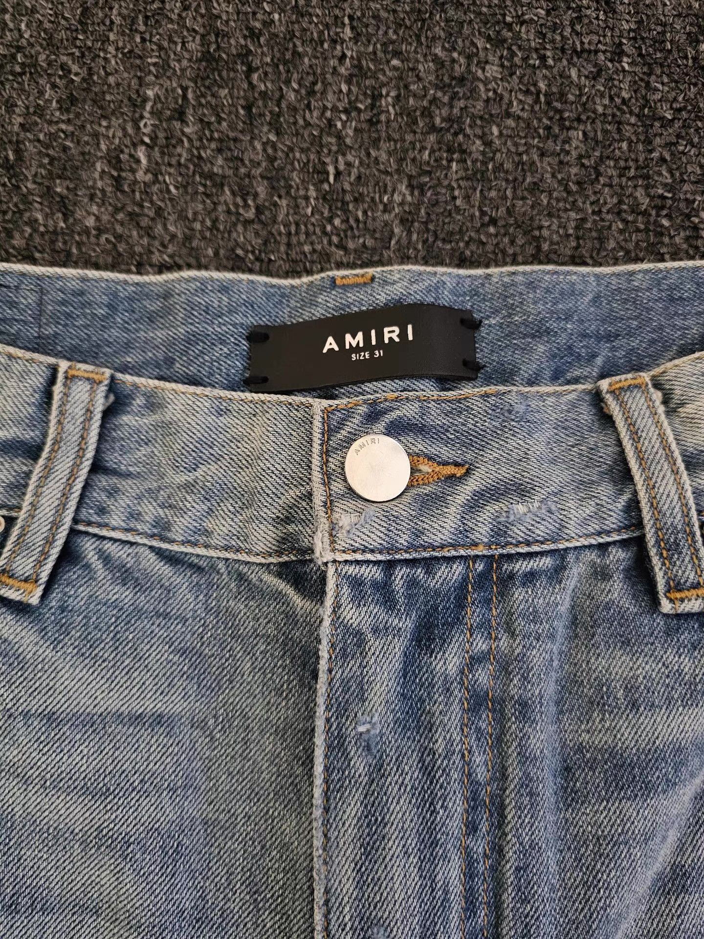 Amiri AMIRI distressed denim shorts Size US 34 / EU 50 - 3 Thumbnail