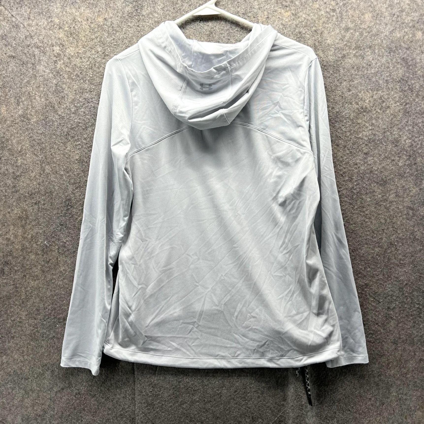 Under Armour VINTAGE Under Armour Sweater Men Medium Gray Hoodie Pullover Polyester Athletic Knit Shirt Size US M / EU 48-50 / 2 - 3 Thumbnail