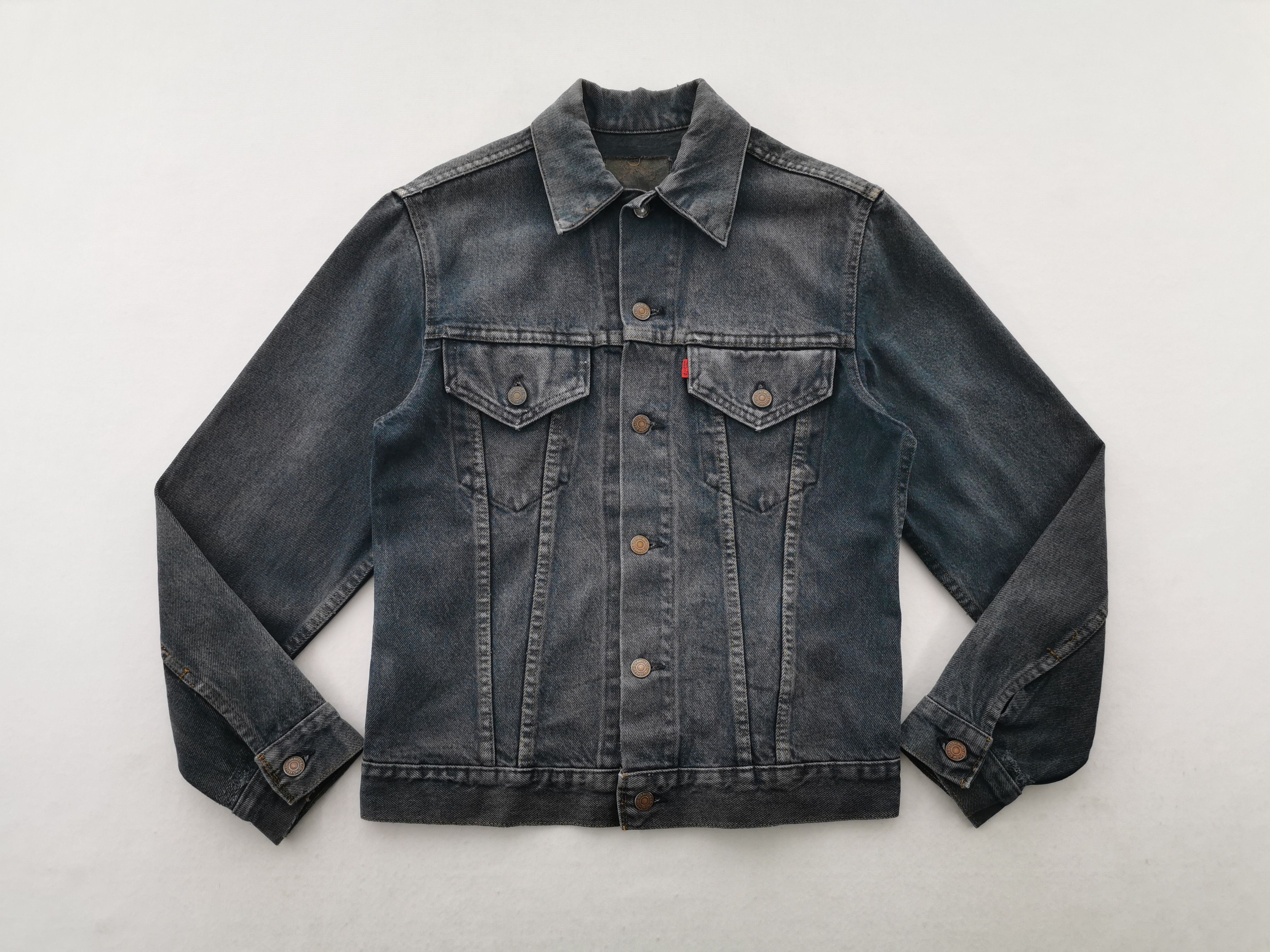 Levi's Distressed Vintage 90's Levis Denim Jacket Made In USA Size US M / EU 48-50 / 2 - 3 Thumbnail
