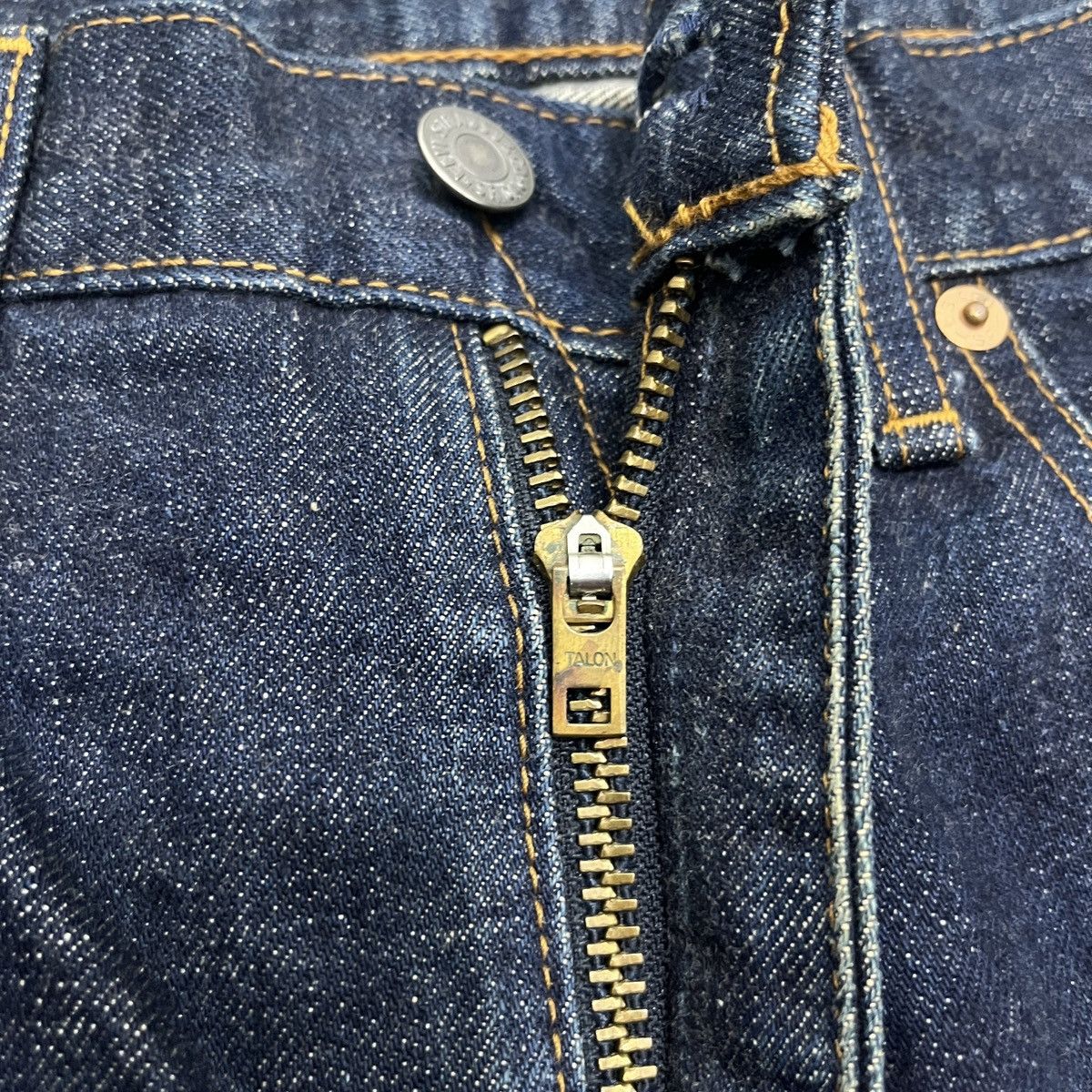 Levi's Vintage Clothing Vintage Levi's 502 Big E SELVEDGE Denim Pant 🟥 Size US 26 / EU 42 - 7 Thumbnail