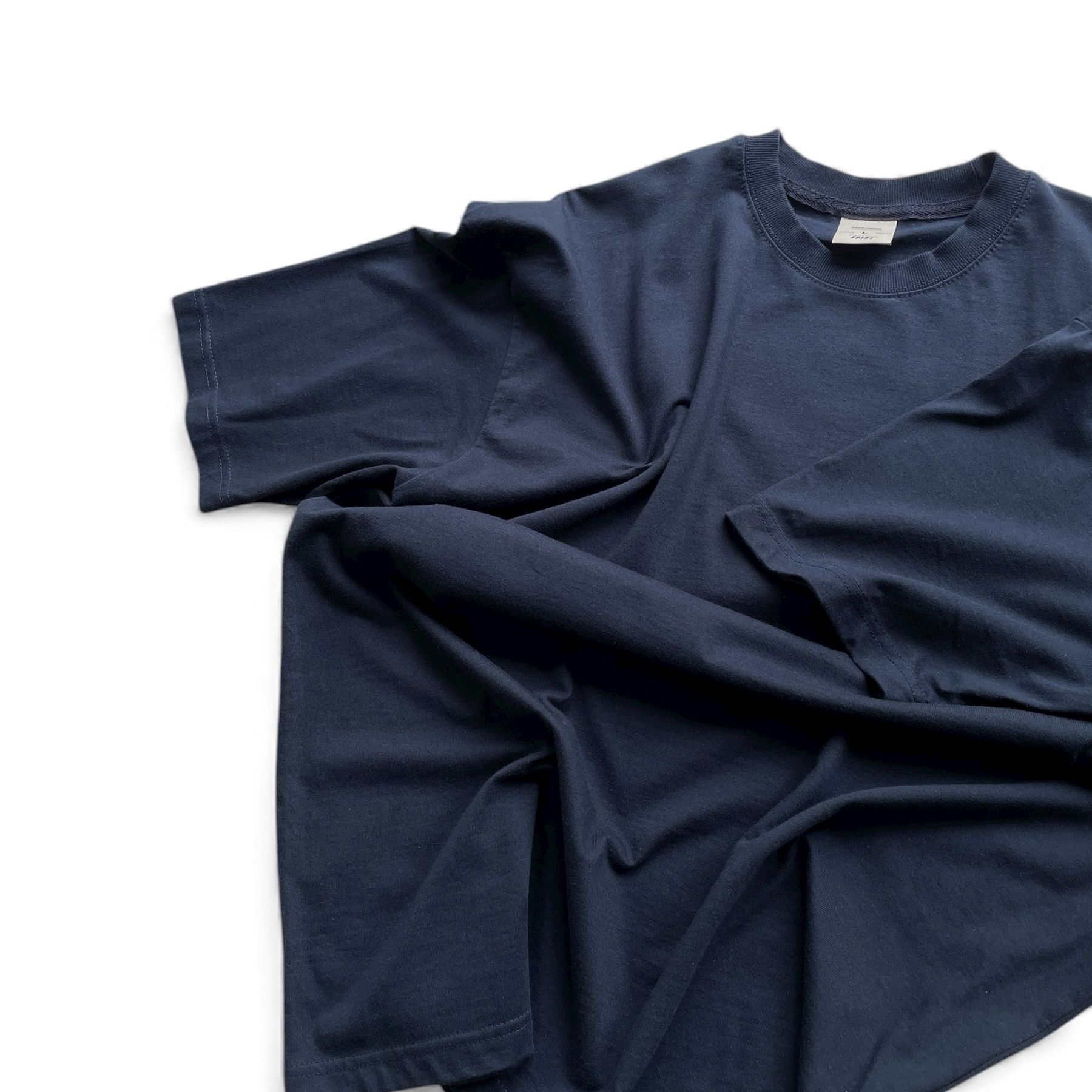 Japanese Brand Premium oversized cotton blank t-shirt Size US L / EU 52-54 / 3 - 5 Thumbnail
