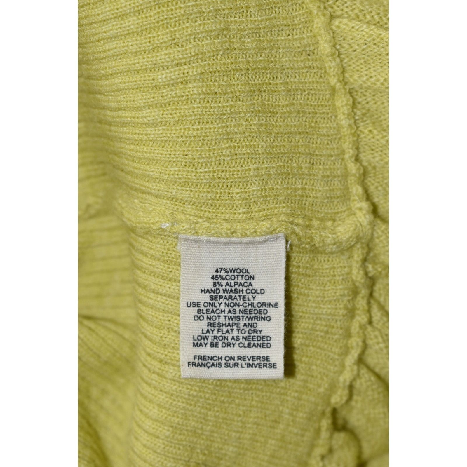 Anthropologie MOTH Anthropology Taupo Golden Asymmetrical Sweater Wrap S/M Size M / US 6-8 / IT 42-44 - 7 Thumbnail