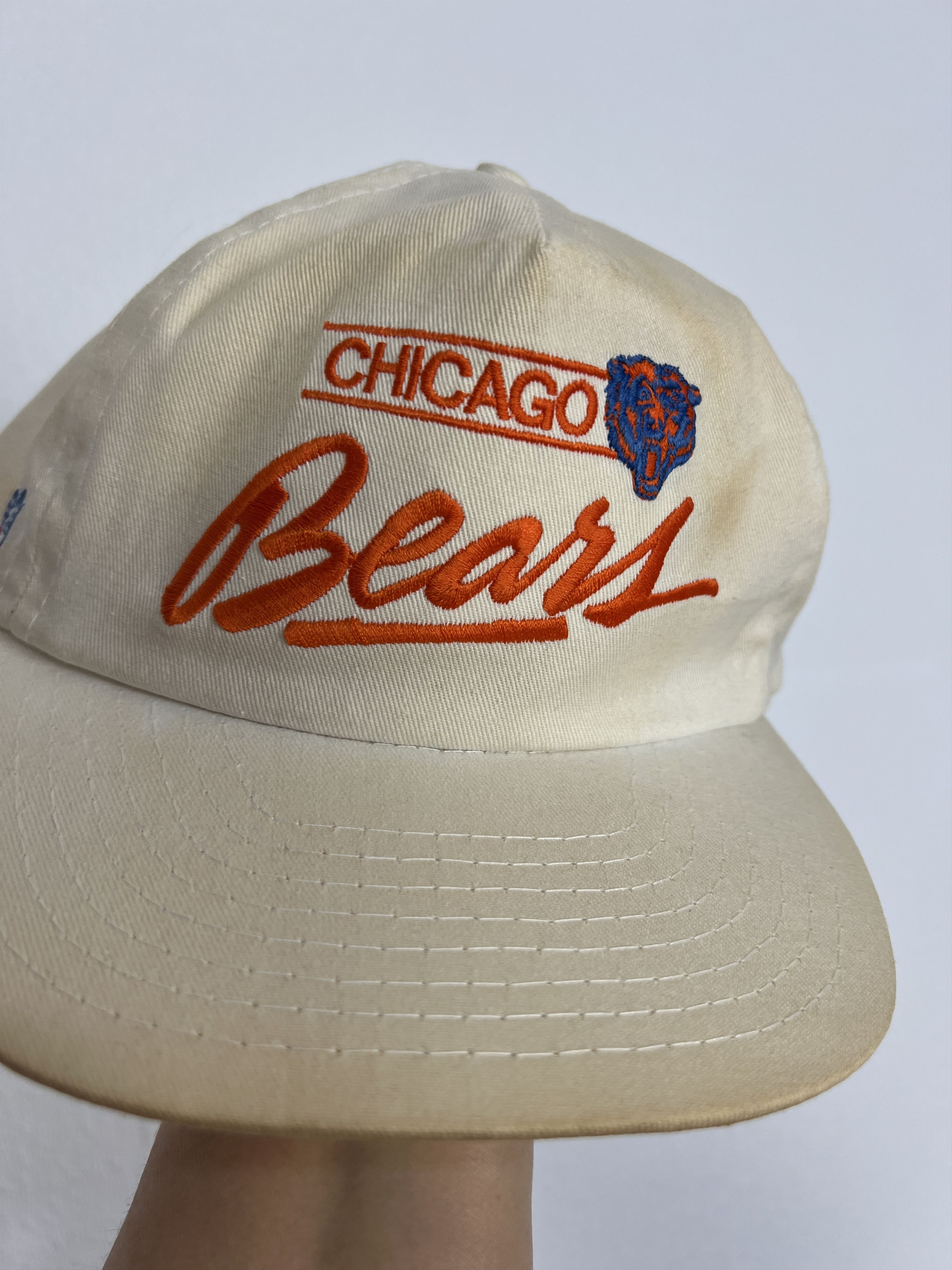 Vintage Vintage 90's Chicago Bears Hat Cap Snapback NFL Rare Sport Size ONE SIZE - 9 Thumbnail