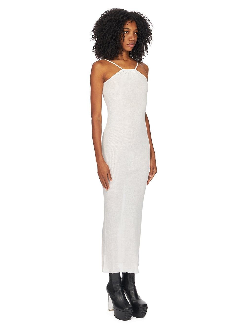 Rick Owens o1y0126 Maxi Dress in White Size M / US 6-8 / IT 42-44 - 2 Thumbnail