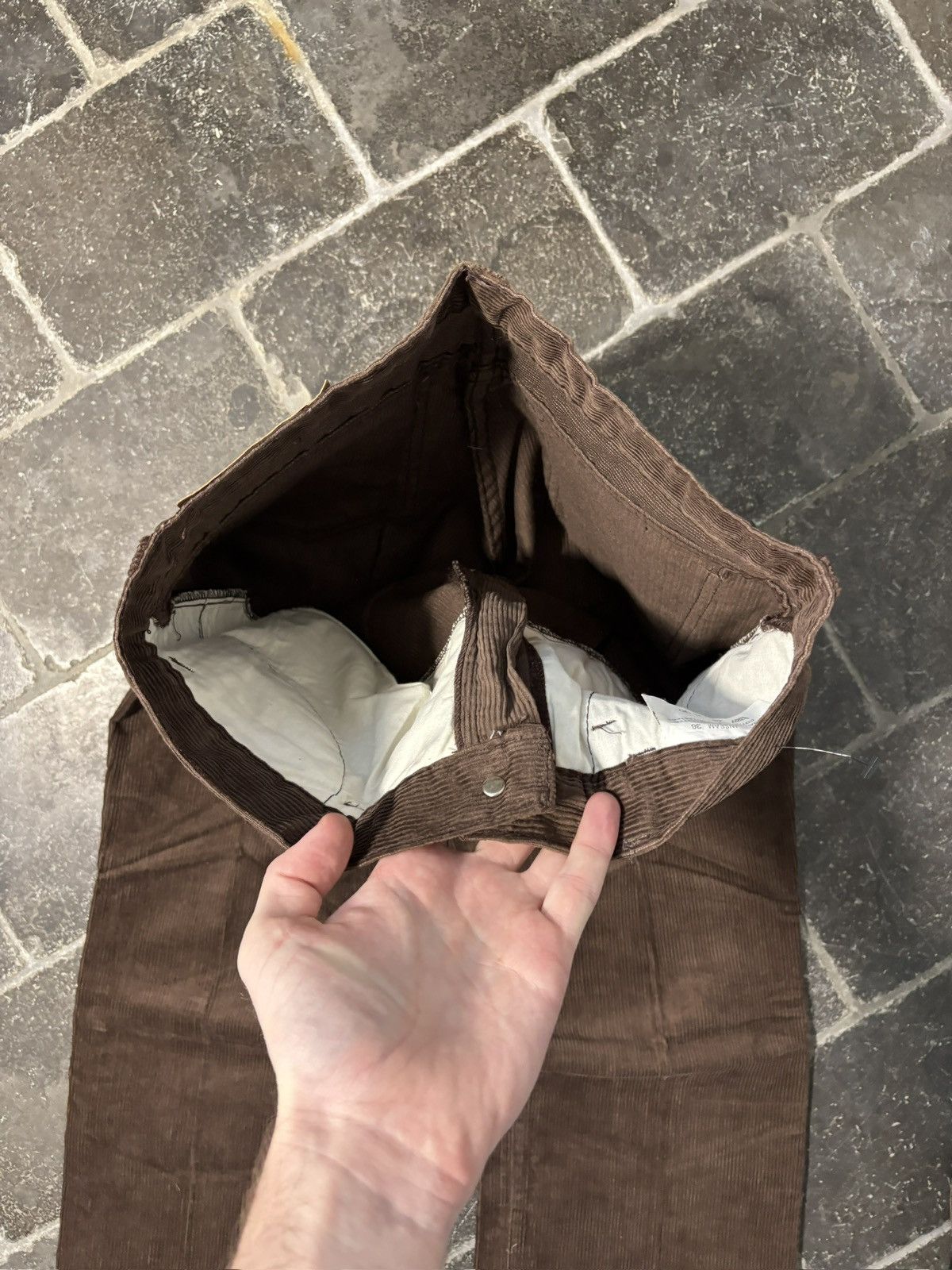 Vintage Deadstock Vintage Corduory Trousers Pants Levi’s 1970s 30x36 Size US 30 / EU 46 - 6 Thumbnail
