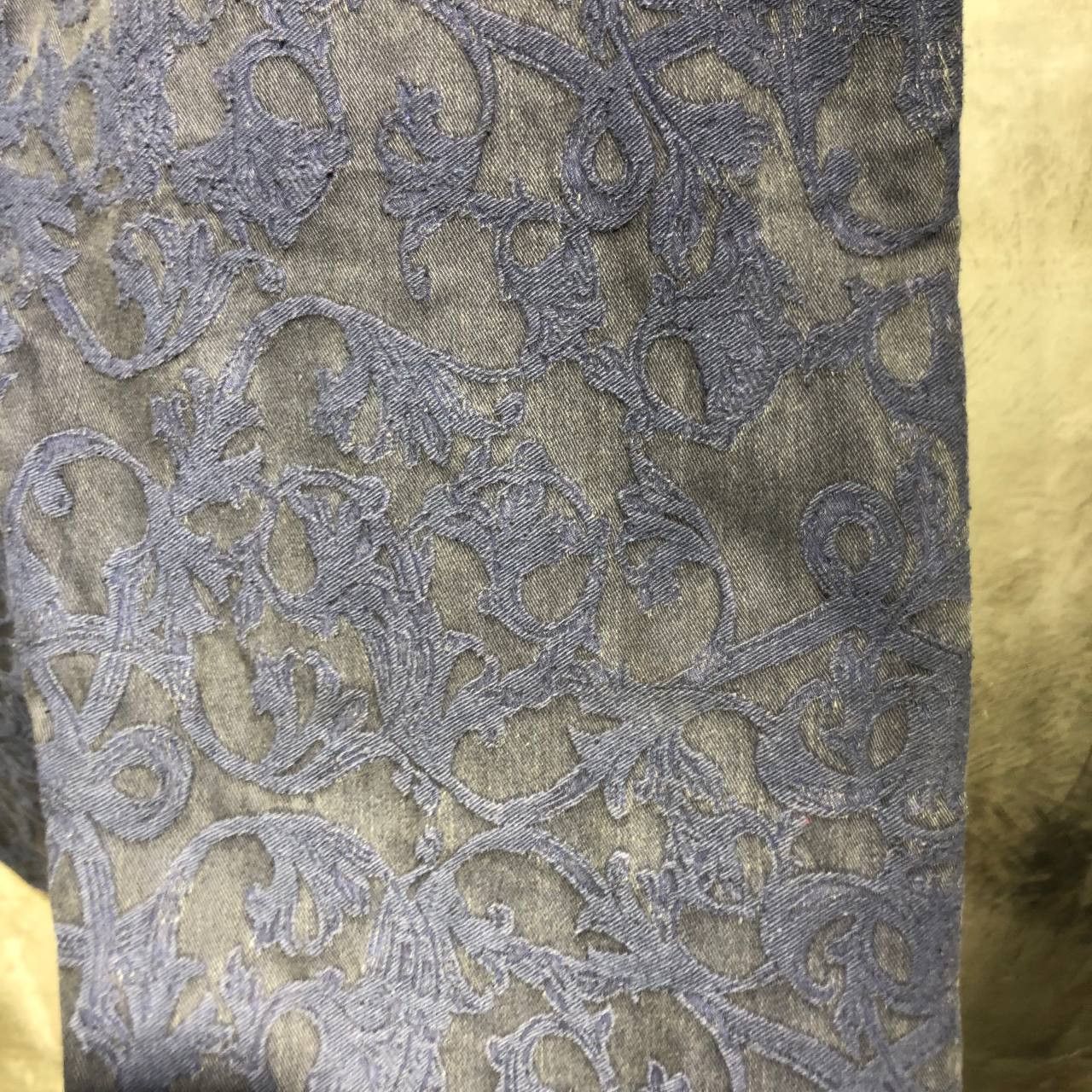 Versace Versace Embroidered printed denim pants Size US 36 / EU 52 - 3 Thumbnail