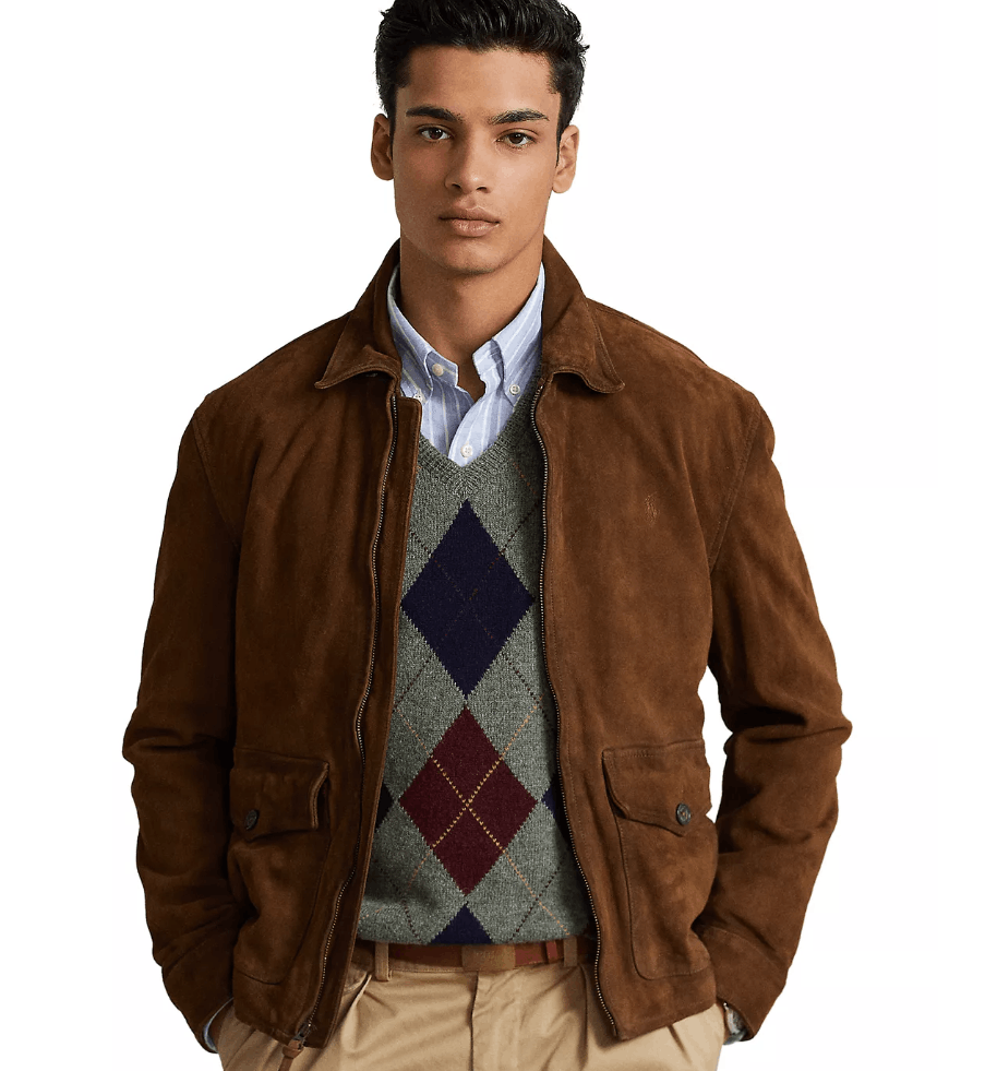 Polo Ralph Lauren Polo Ralph Lauren Suede Leather Bomber