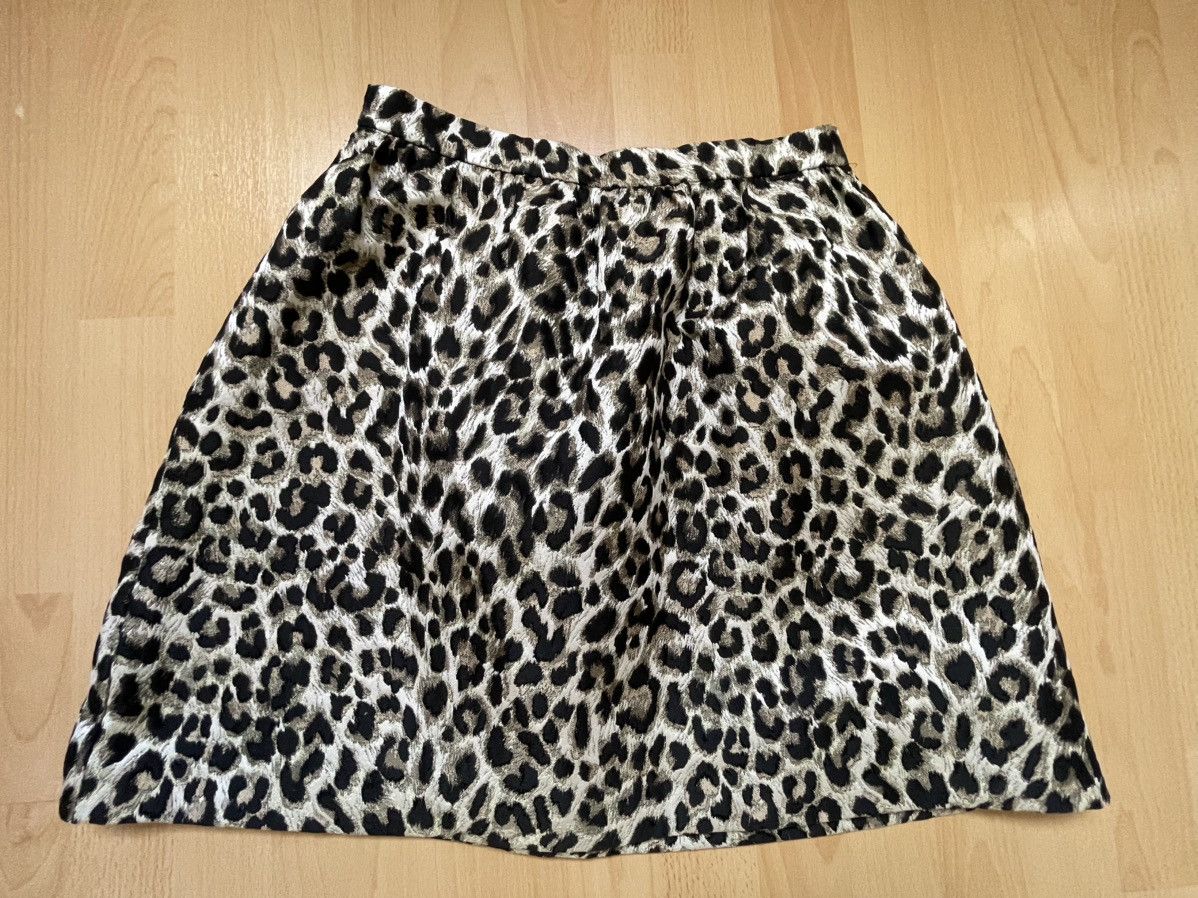 Dior CHRISTIAN DIOR LÉOPARD SKIRT Size 28" / US 6 / IT 42 - 1 Thumbnail